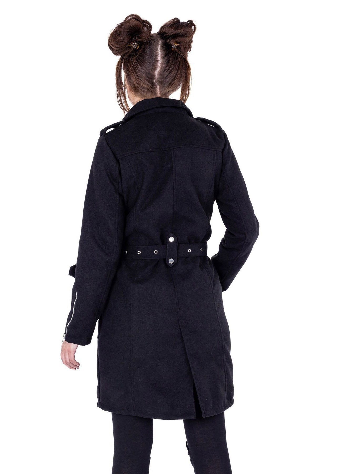 Vixxsin Kurzmantel Louella Coat Industrial Goth Cyber Punk