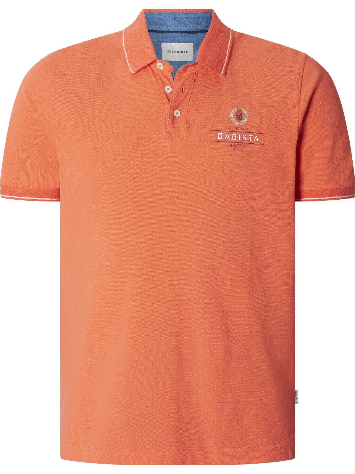 Babista Poloshirt RENNICO mit Ärmelbündchen & Schlitzen