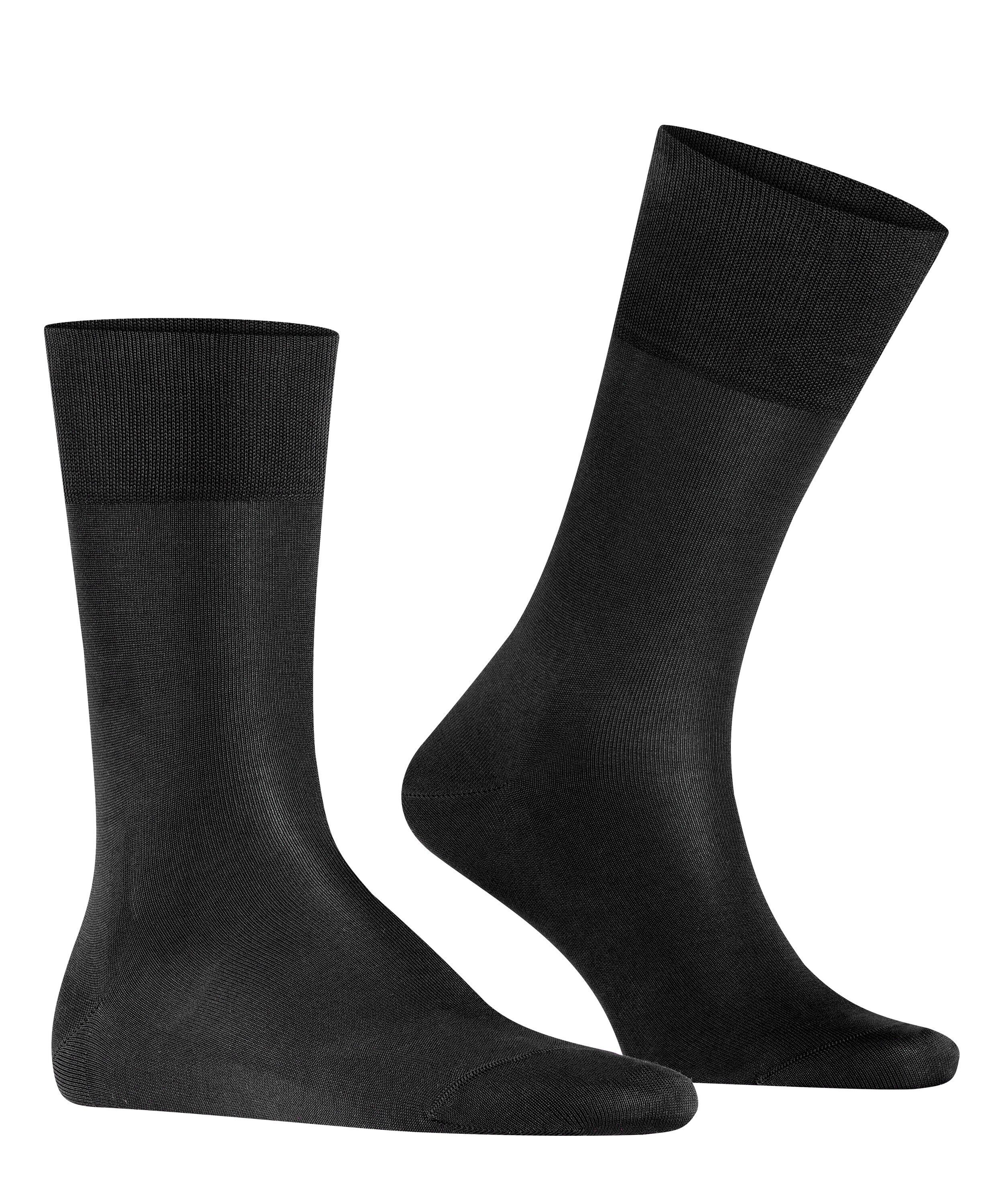 FALKE Socken Tiago Socken mit leichtem Glanz (1-Paar) mit leichtem Glanz