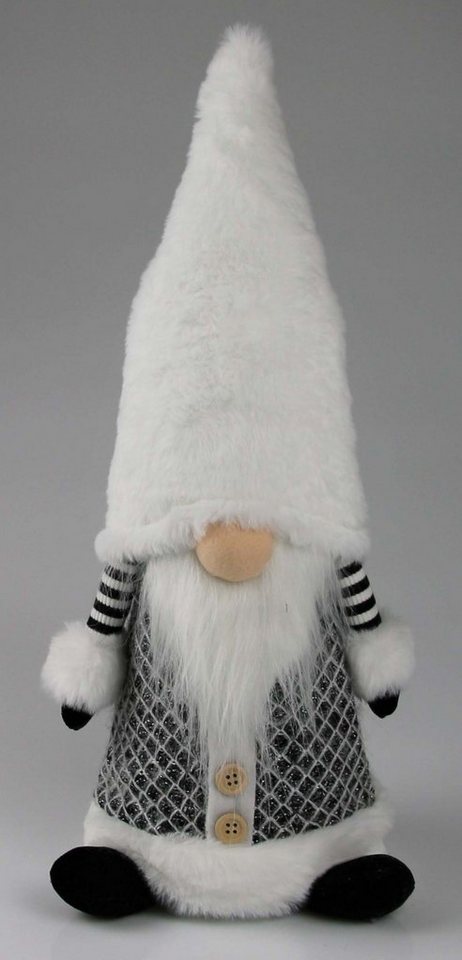 AM Design Weihnachtsfigur Weihnachtsdeko (1 St), mit weißer Mütze