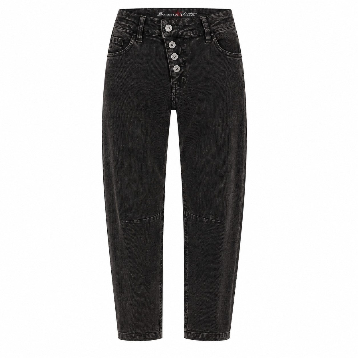 Buena Vista Cordhose Relaxed Malibu corduroy - Lässige Cordhose mit Knopfleiste für Damen