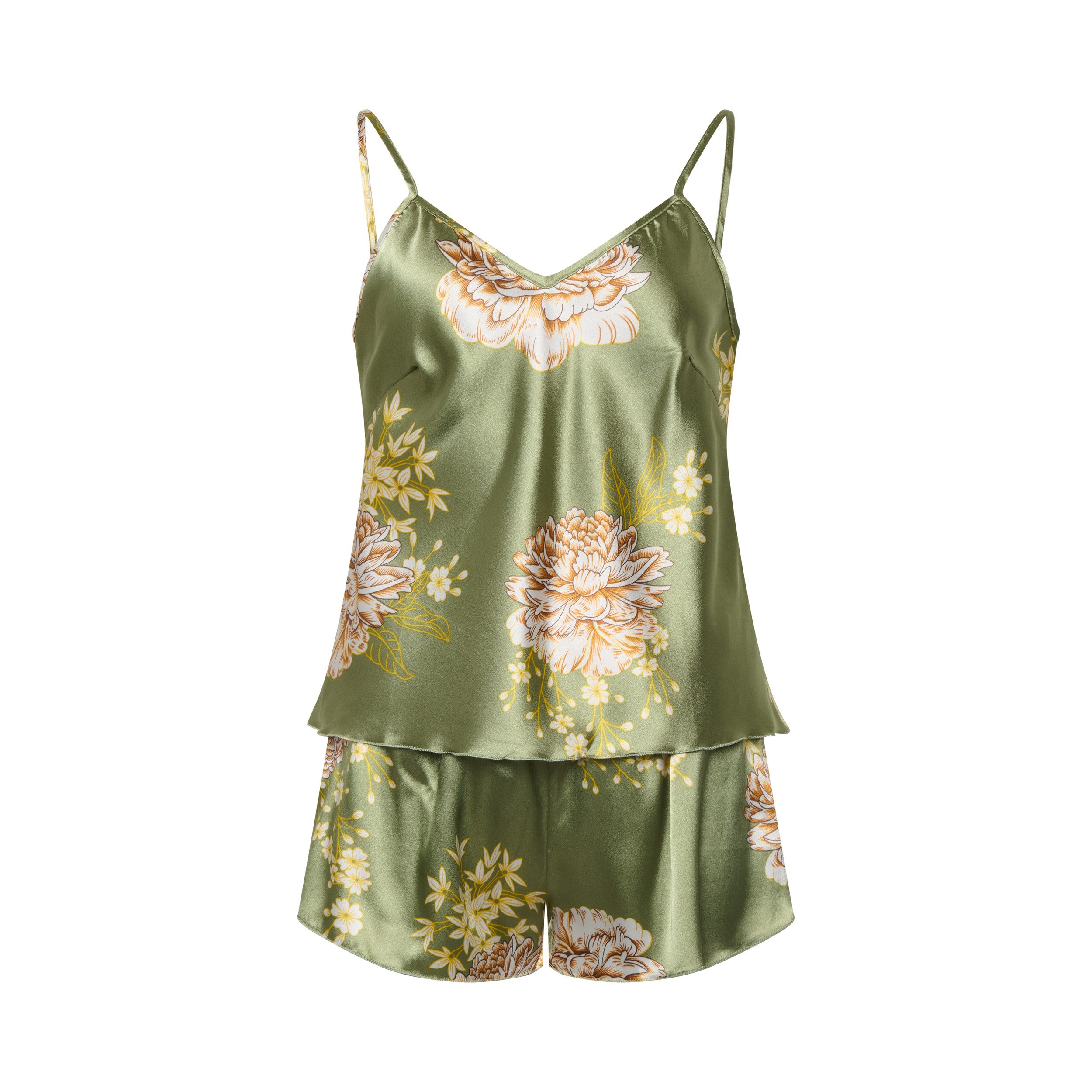 Elegant Love Shorty Satin Nachtwäsche-Set für günstig online kaufen