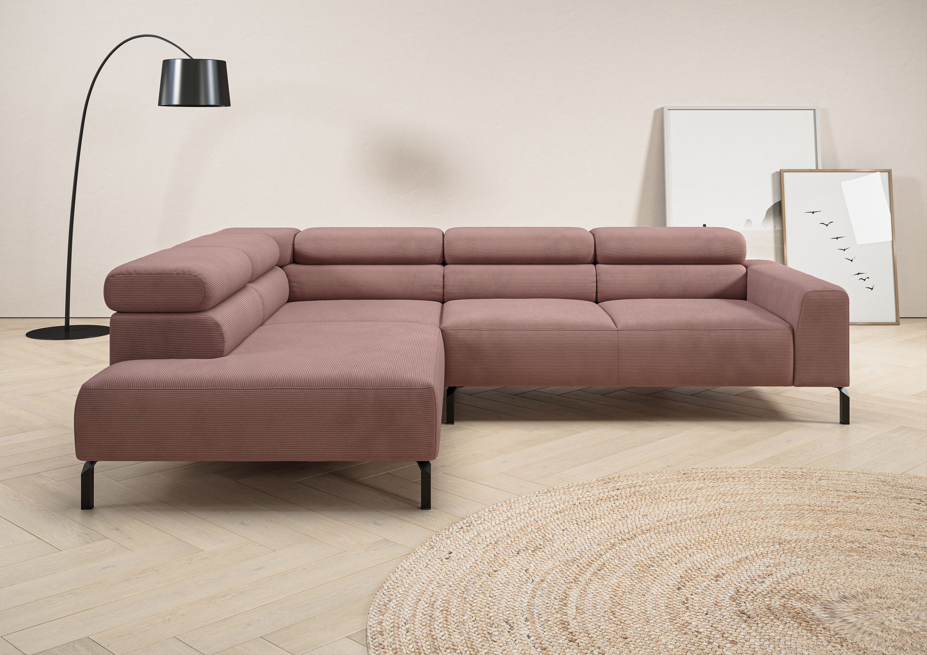 Places of Style Ecksofa Antonelli, L-Form, günstig online kaufen