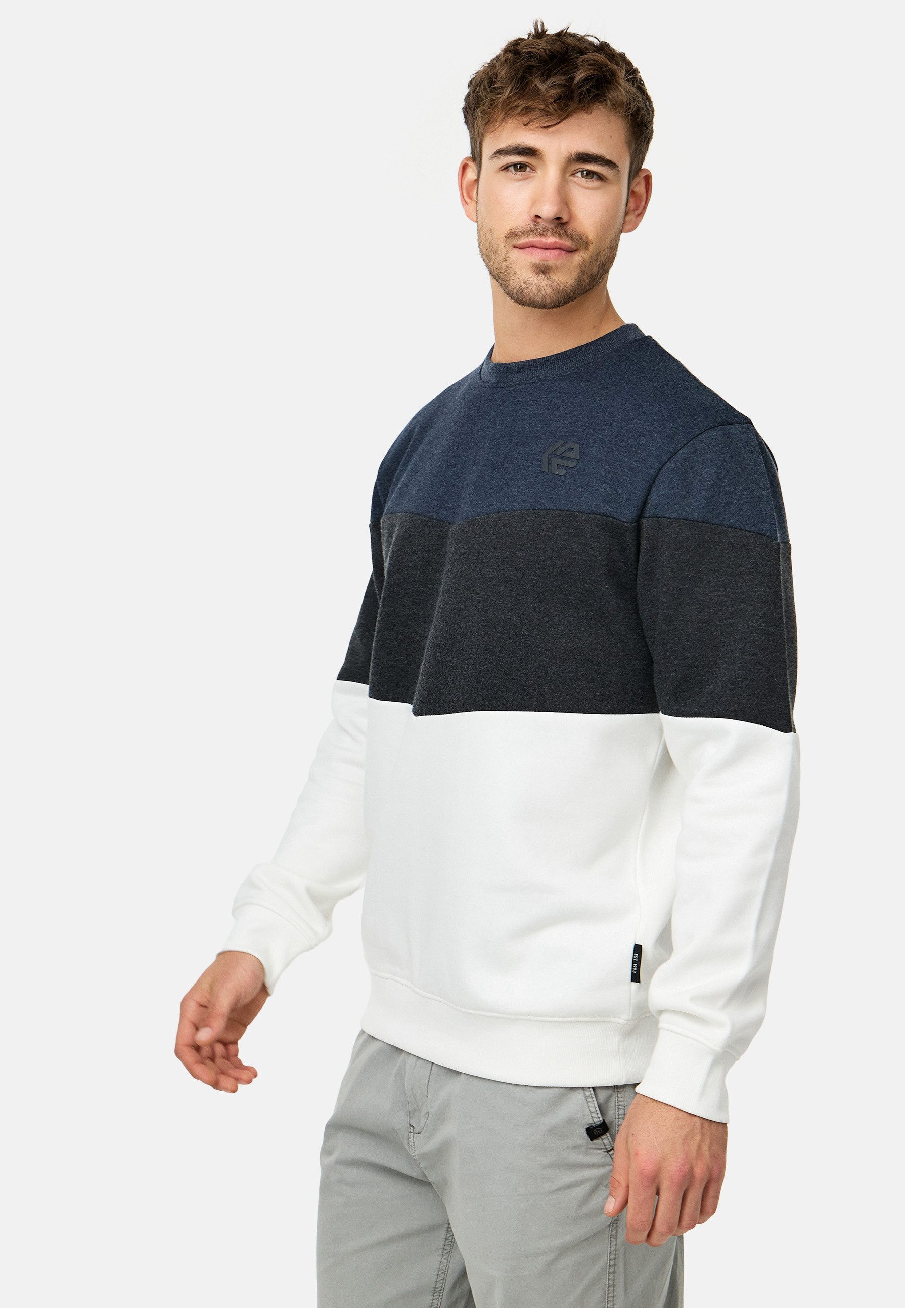 Indicode Sweater Herren INFlirts Sweatshirt Herrenpulli
