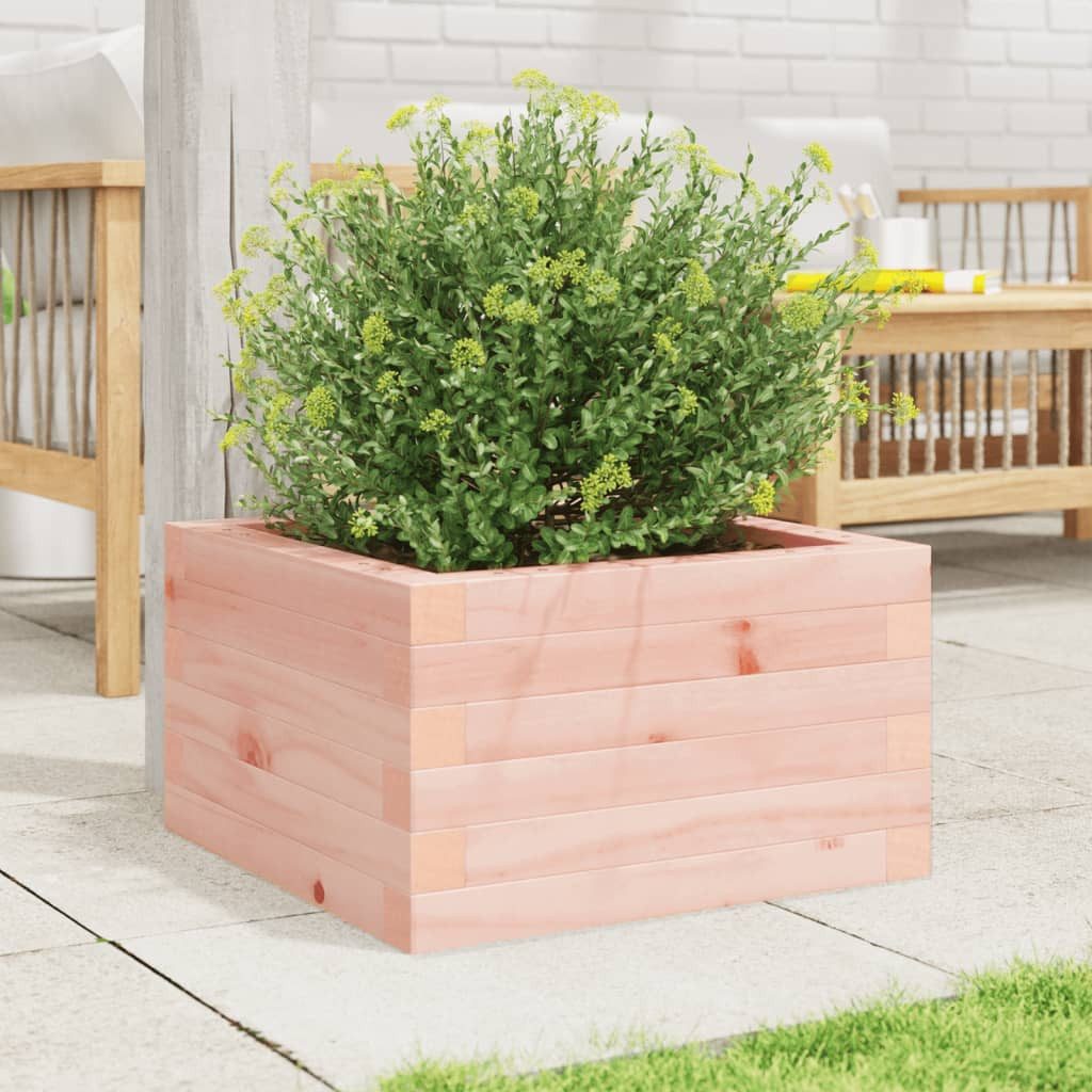 vidaXL Blumentopf Pflanzkübel 40x40x23 cm Massivholz günstig online kaufen