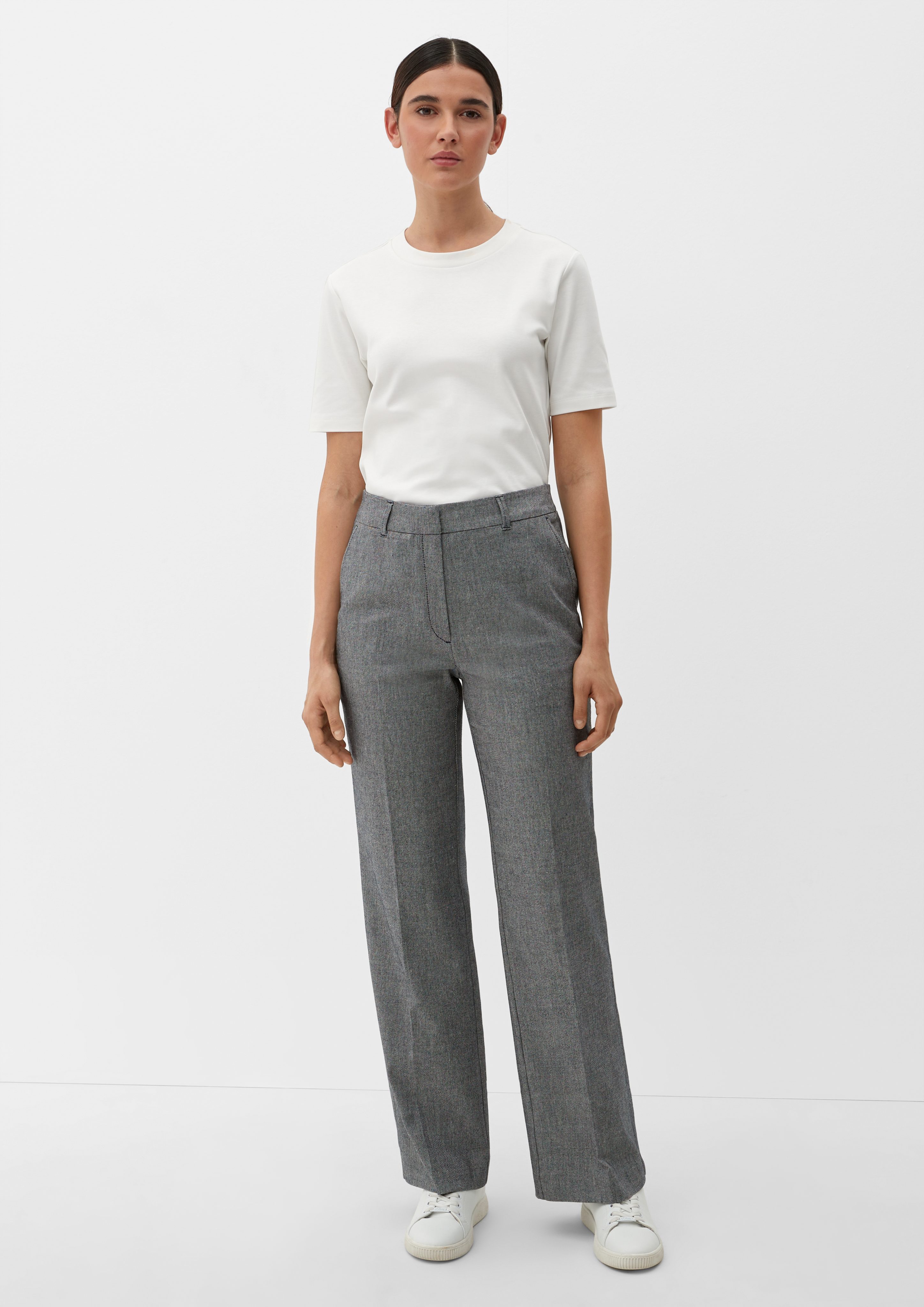 s.Oliver BLACK LABEL Stoffhose Stoffhose mit günstig online kaufen