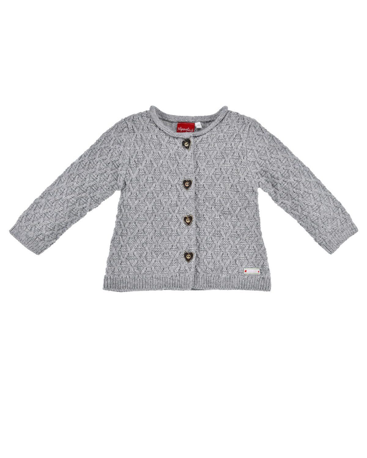 BONDI Strickjacke Mädchen Trachten Strickjacke 'Alpenglück' 86852