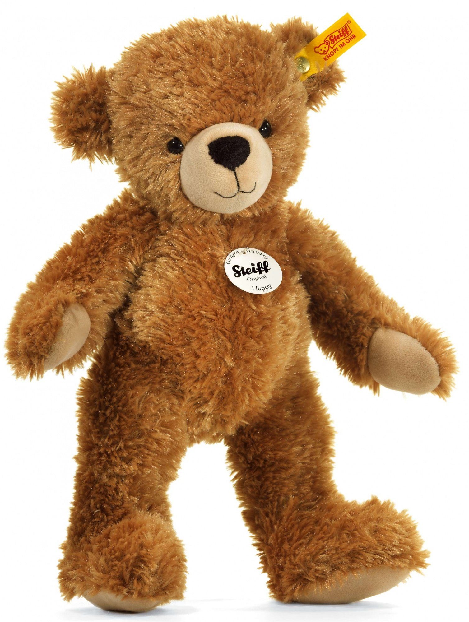 Steiff Kuscheltier Teddybär Happy braun 28cm 12662 Plüschteddybär