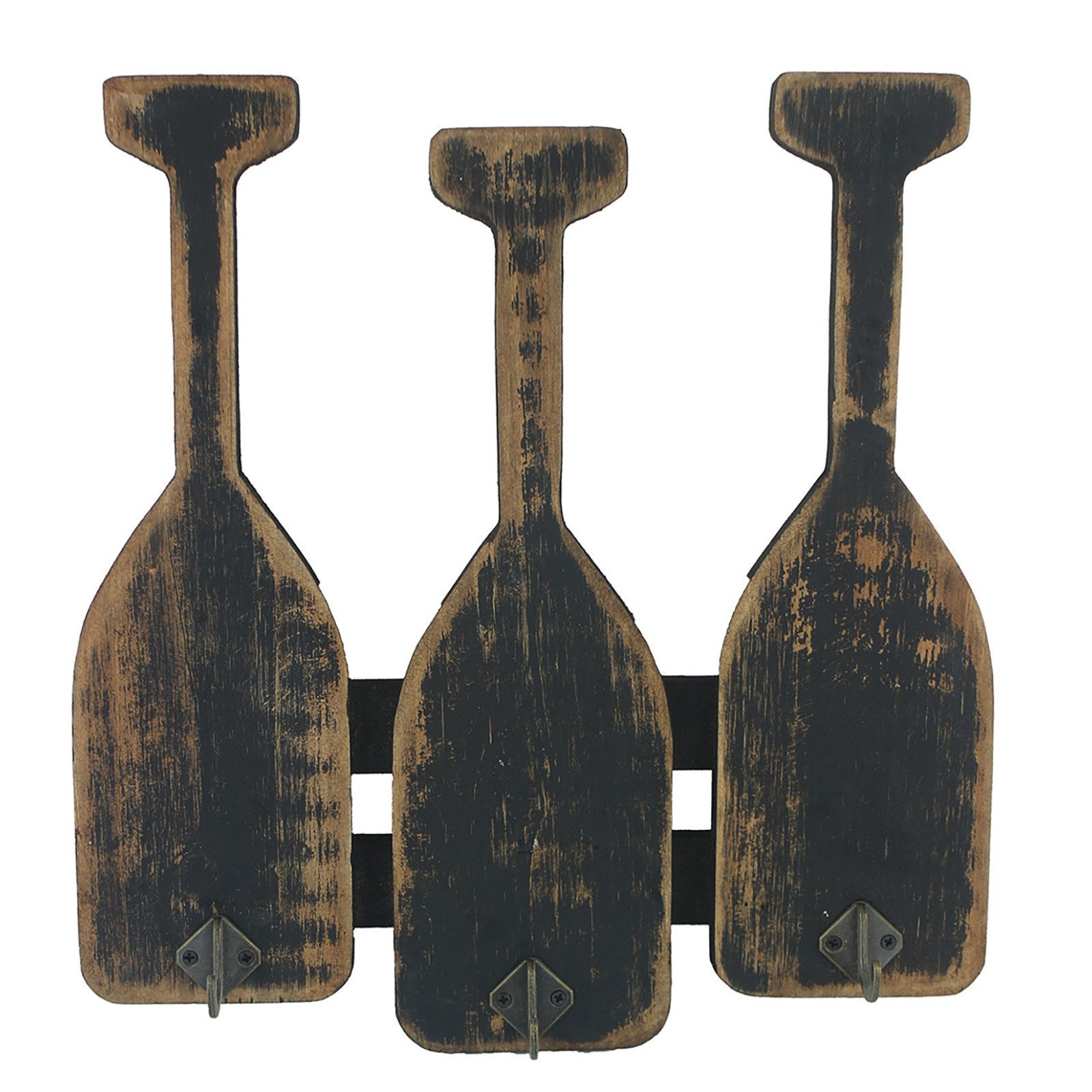 HTI-Living Hakenleiste Kleiderhaken Paddel Vintage, (Stück, günstig online kaufen