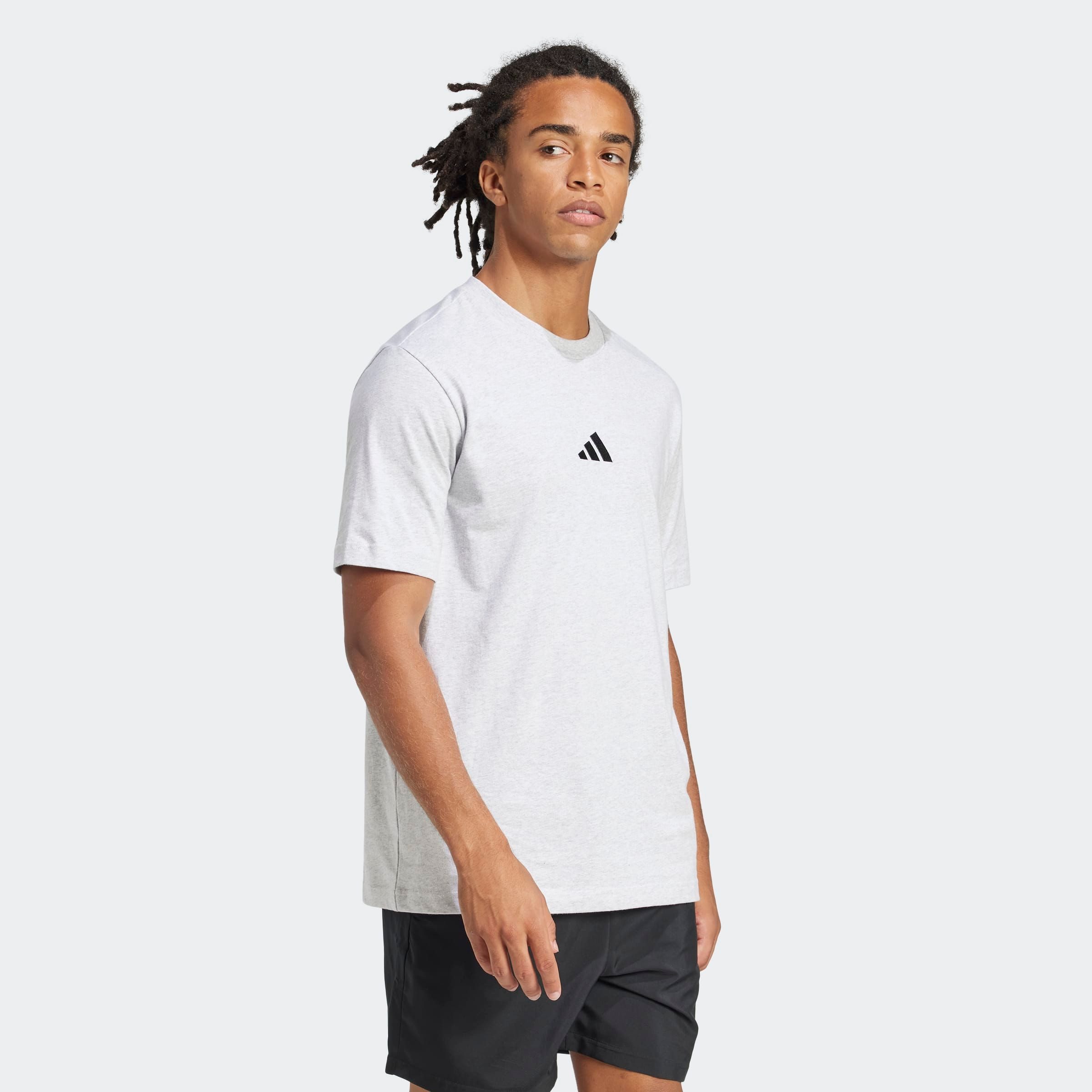adidas Sportswear T-Shirt M SL SJ T sportliches Kurzarmshirt, mit Rundhalsa günstig online kaufen