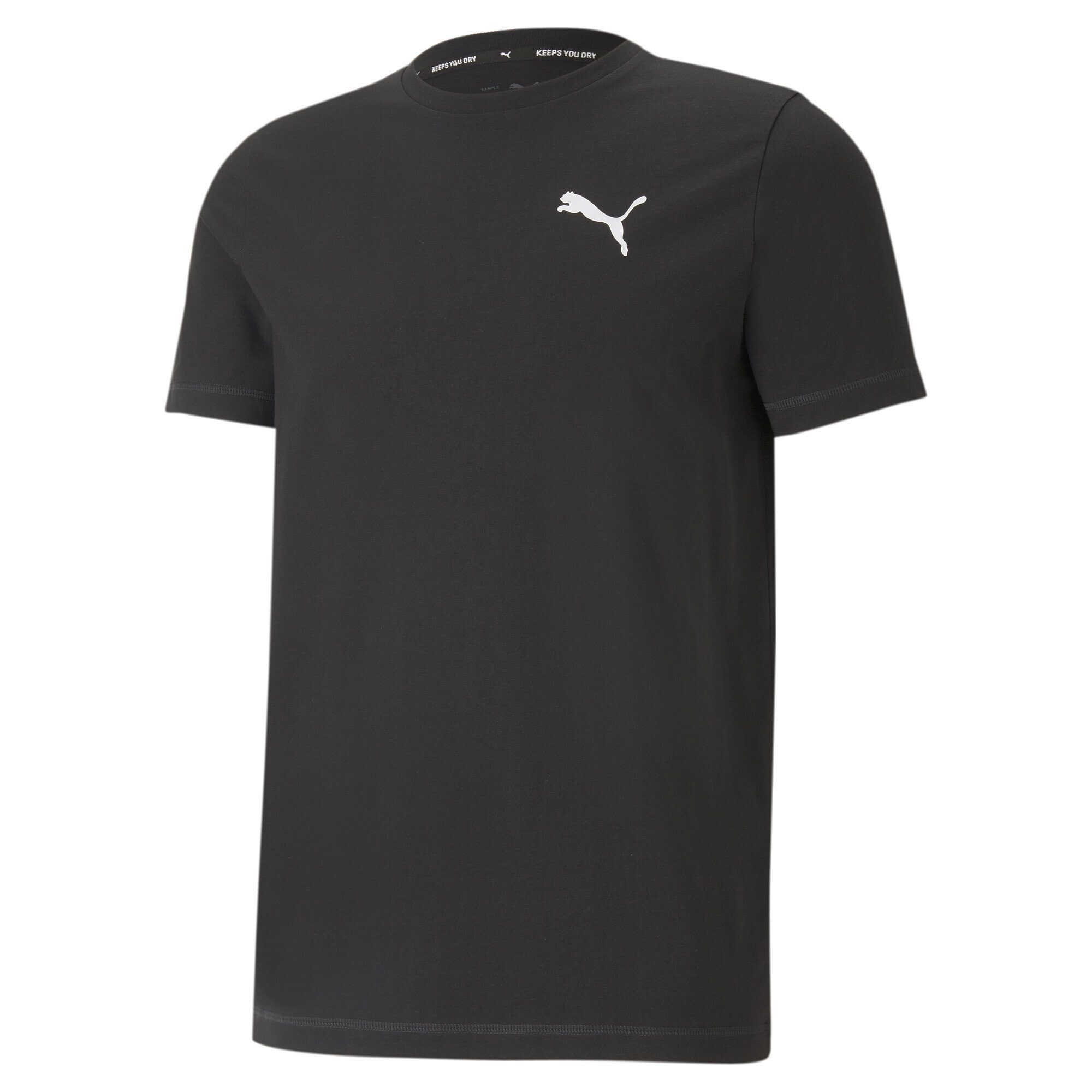 Soft T-Shirt Herren Active PUMA T-Shirt Black