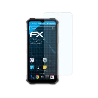 atFoliX Schutzfolie Displayschutz für Oukitel WP13, (3 Folien), Ultraklar und hartbeschichtet