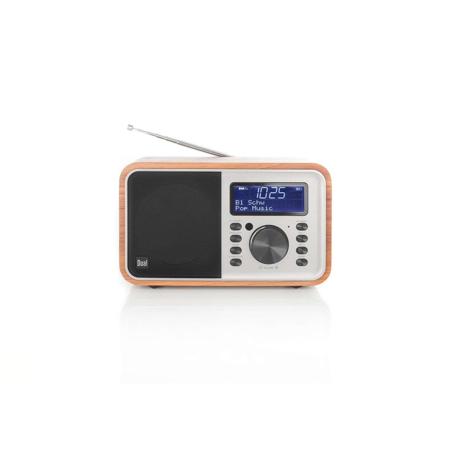 Dual DCR 51 DAB+/ UKW Radio mit Akku und Bluetooth Digitalradio (DAB)