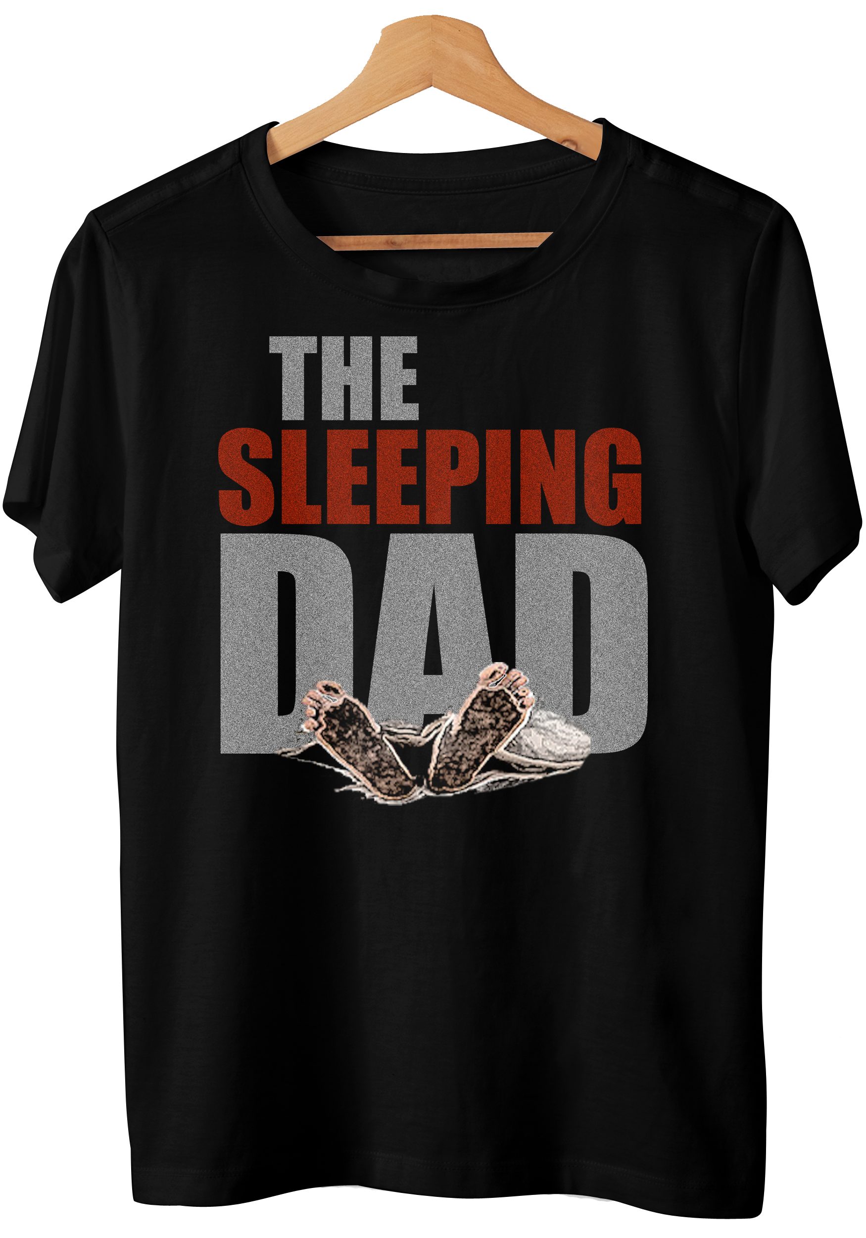 Art & Detail Shirt T-Shirt Vater - The Sleeping Dad Papa Geschenk zum Vatertag | T-Shirts
