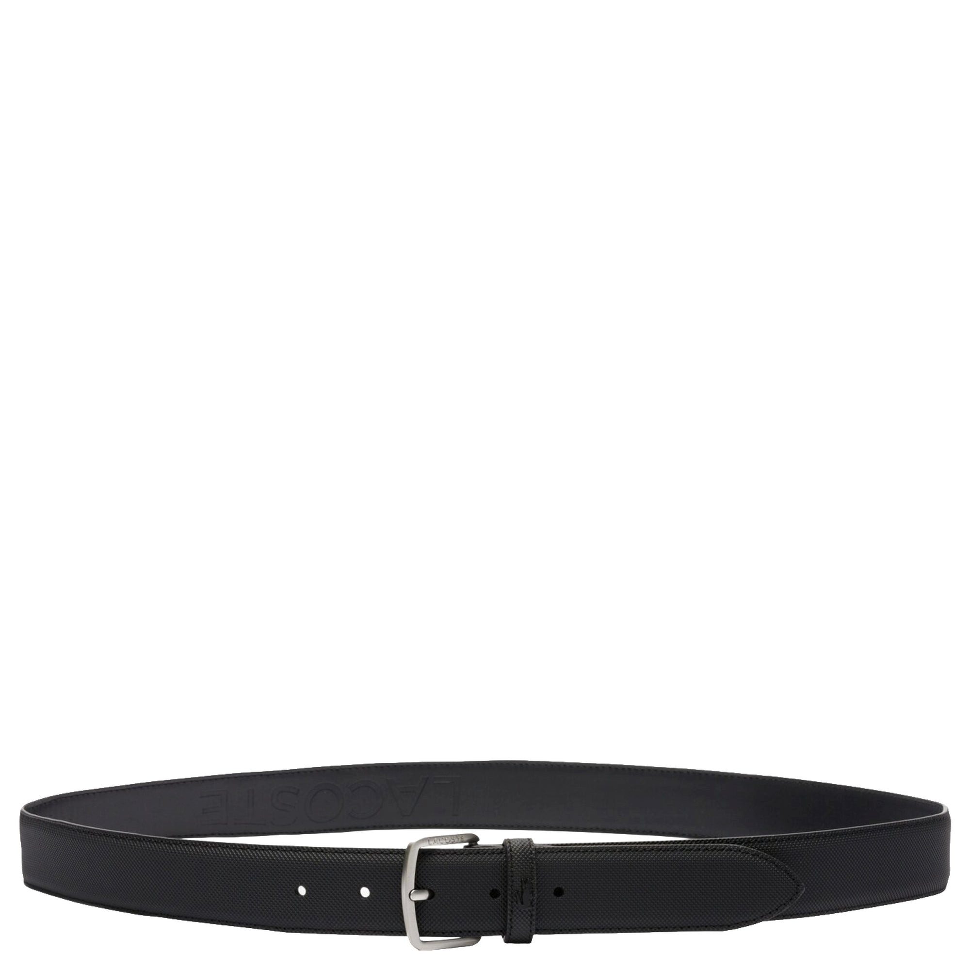 Lacoste Ledergürtel Accessoire - Gürtel 3.5 cm Leder (black, 115 cm)