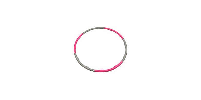 V3Tec Hula-Hoop-Reifen Gymnastikreifen mit Gewicht pink-grau