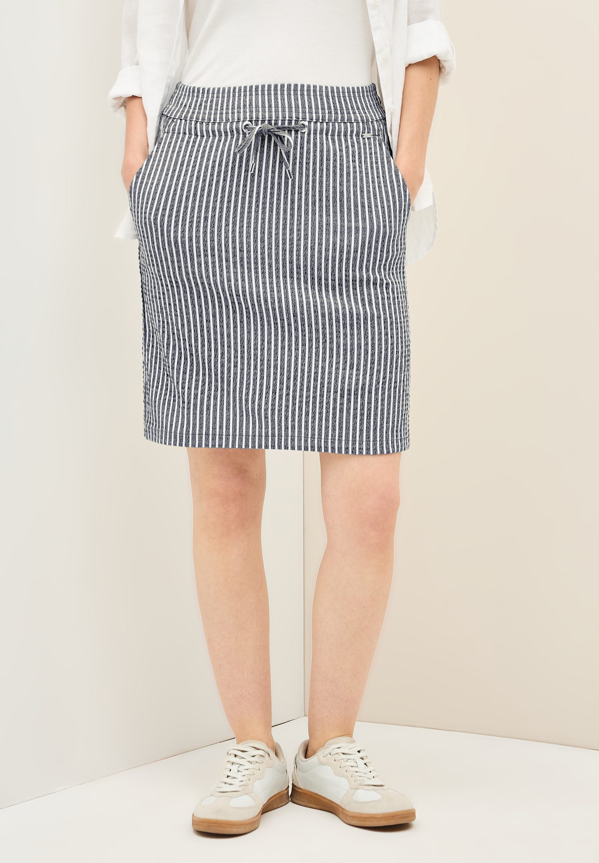 CECIL Minirock softer Materialmix