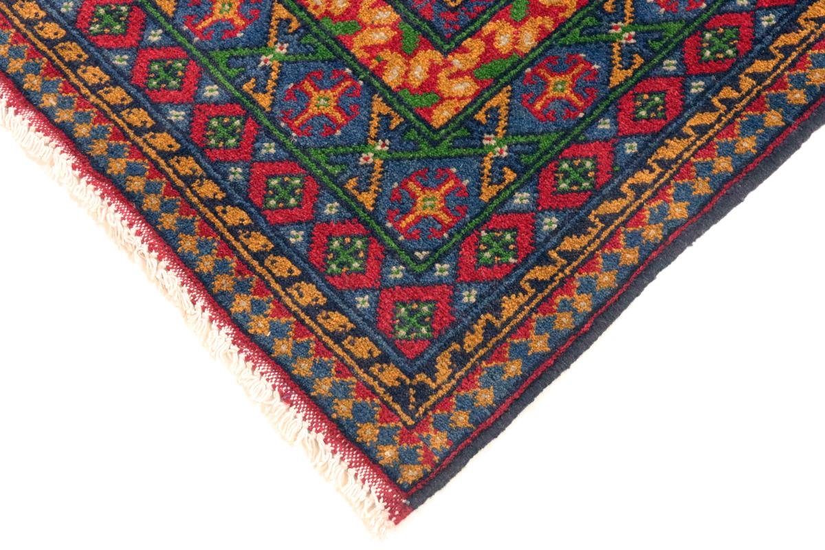 Orientteppich Afghan Akhche 164x237 Handgeknüpfter 6 Orientteppich, Höhe: Nain mm rechteckig, Trading