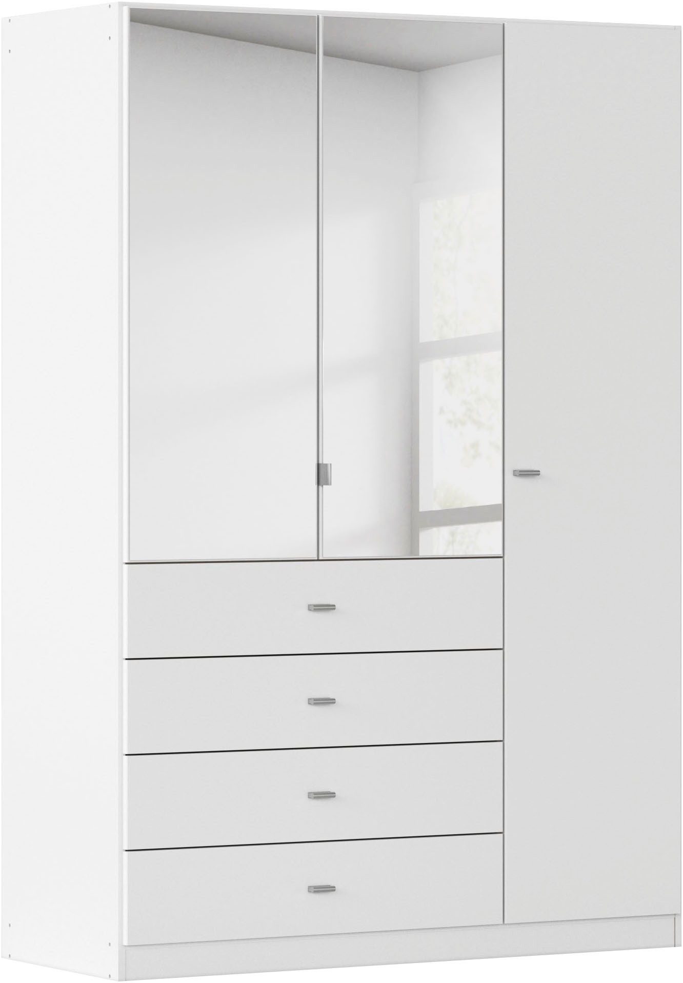 rauch Kleiderschrank Sinsheim mit 4 breiten Schubkästen