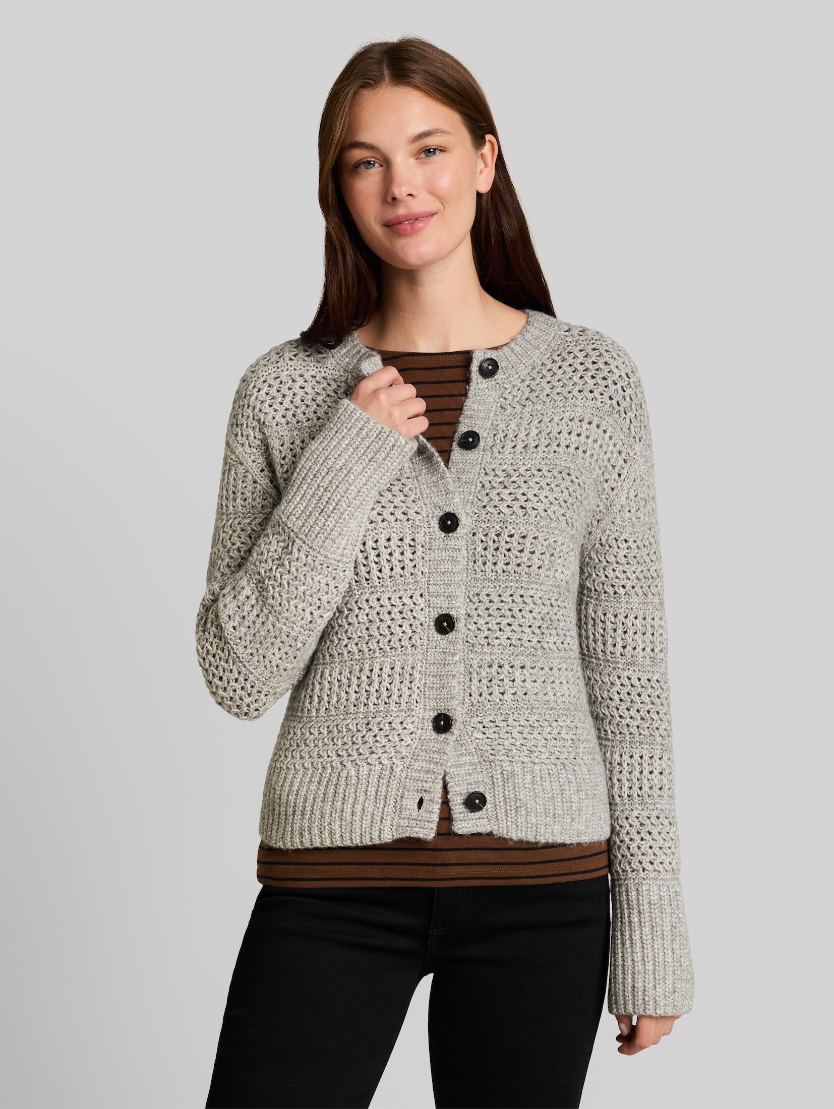 TOM TAILOR Cardigan Pullover & Strickjacken Cardigan mit Wollanteil