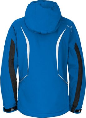 Bergson Winterjacke JENS Kinder Skijacke, perfekt für junge Wintersportler, Normalgrößen, blau