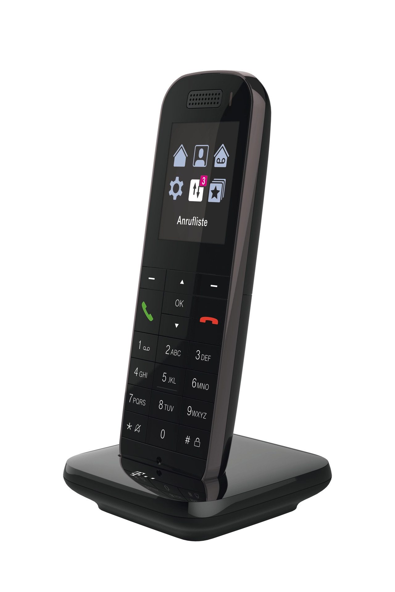 Telekom Telekom Speedphone 52 Schnurloses Mobilteil (Mobilteile: 1, schnurlose Headsetanbindung via Bluetooth)