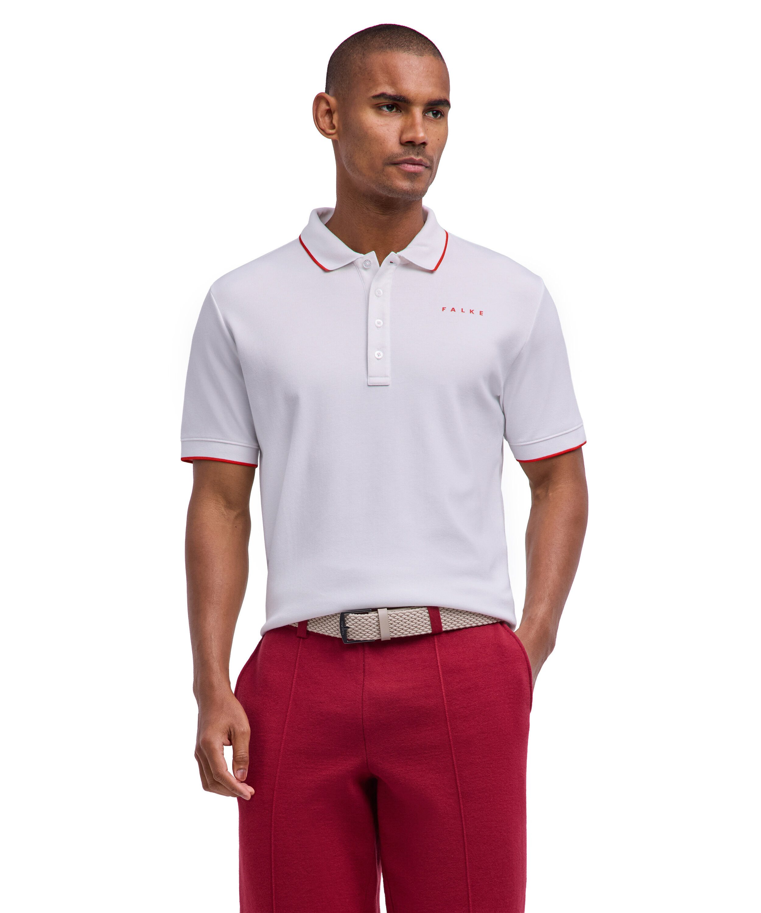 FALKE Poloshirt Cotton Modal Polo Shirt (1-tlg., 1)