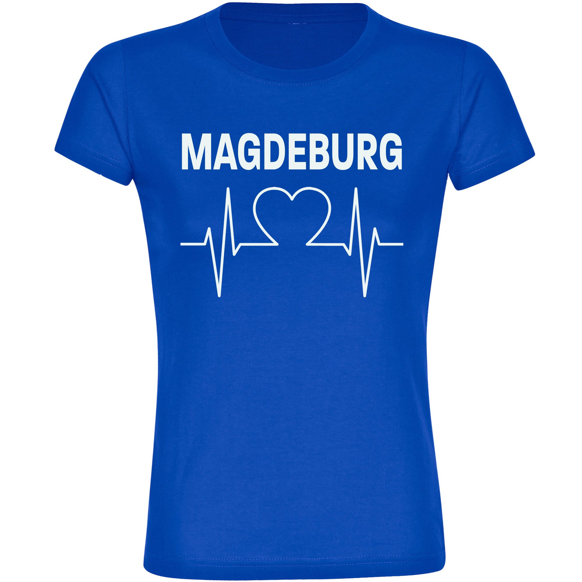 T-Shirt Damen Magdeburg - Herzschlag - Frauen