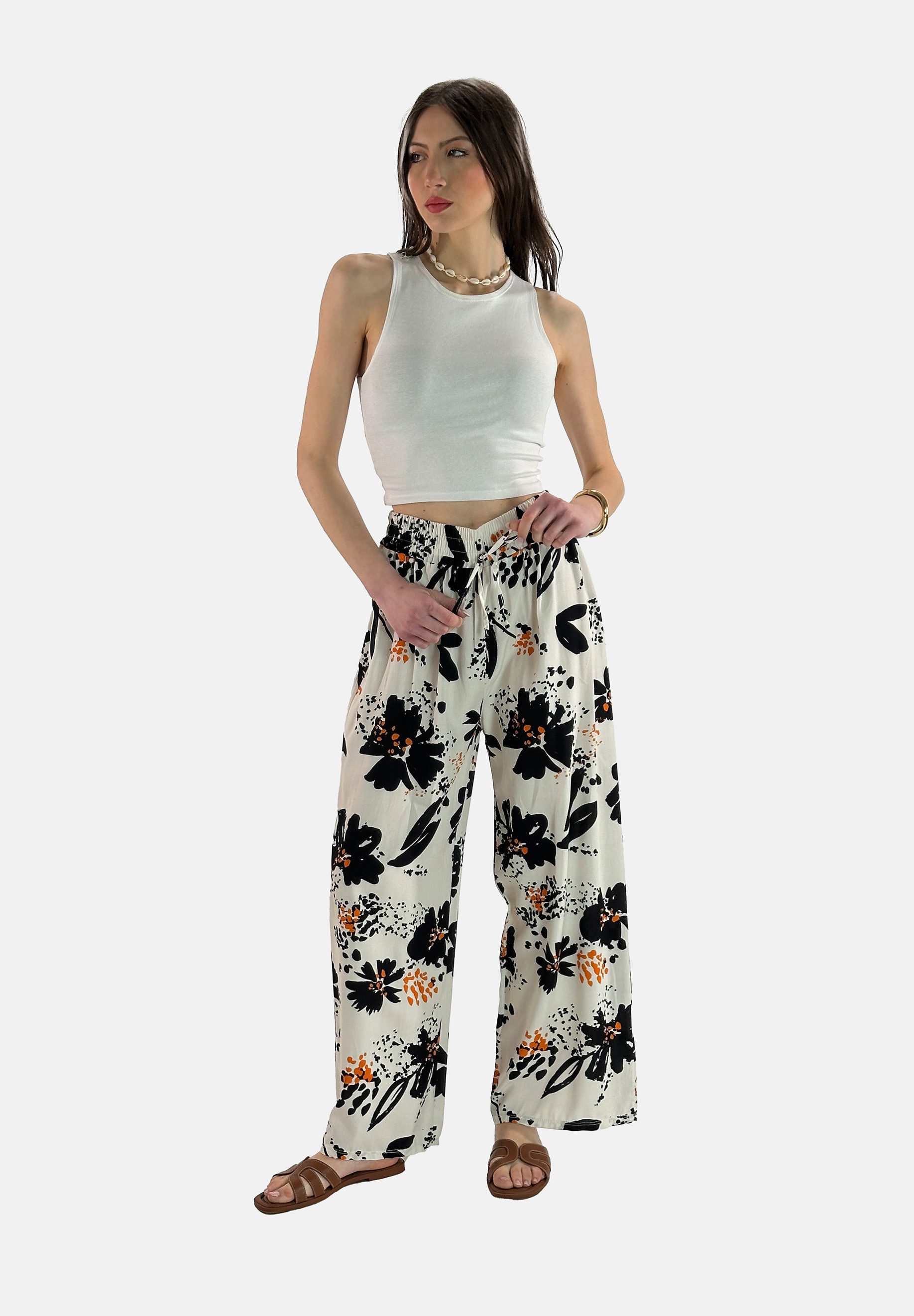 Elara Stoffhose Damen Stiffhose (1-tlg)