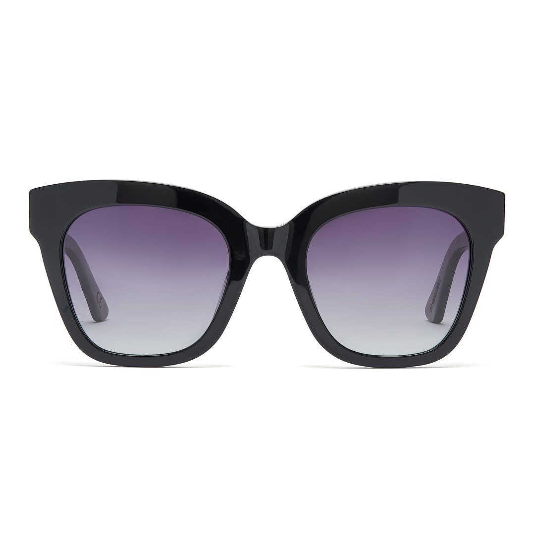 polarisierte Bonizetti Gläser, 1-St) Sonnenbrille (Ebenholz,
