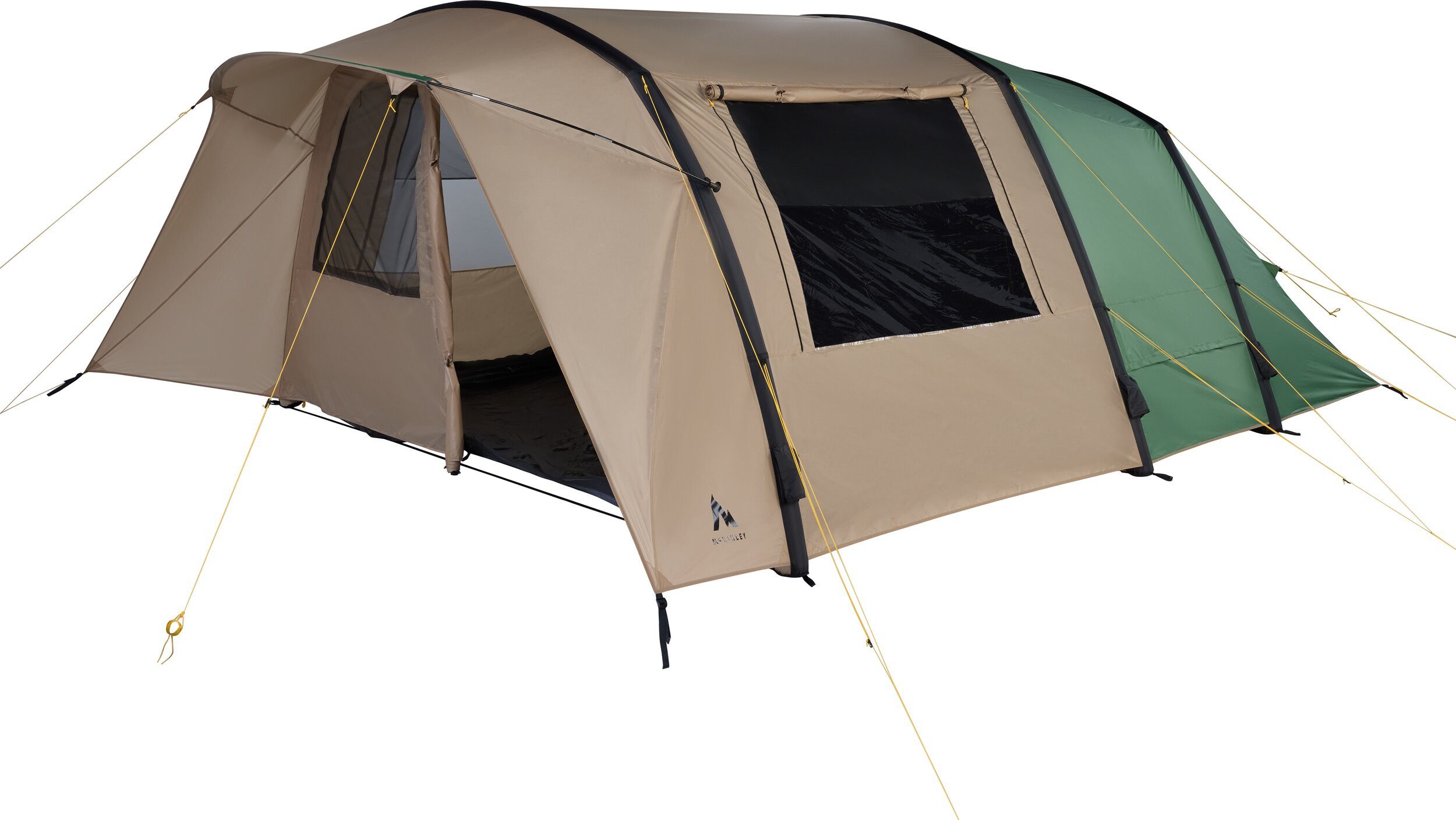 Igluzelt Familien-Zelt Madeira A 50.5 SW BROWN LIGHT/GREEN/YE
