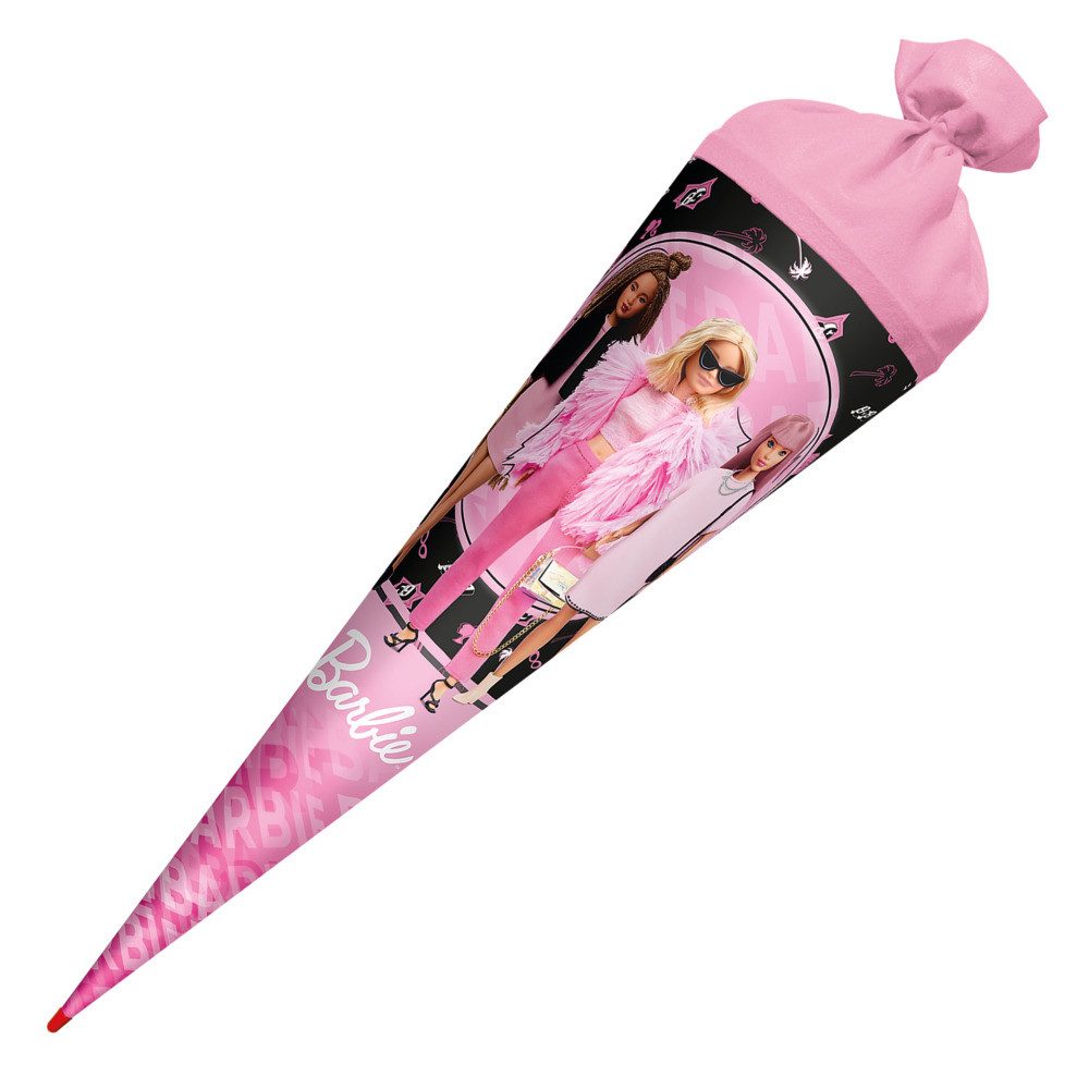Roth Schultüte Roth Schultüte Barbie rund Schutzspitze Filzverschluss 70cm