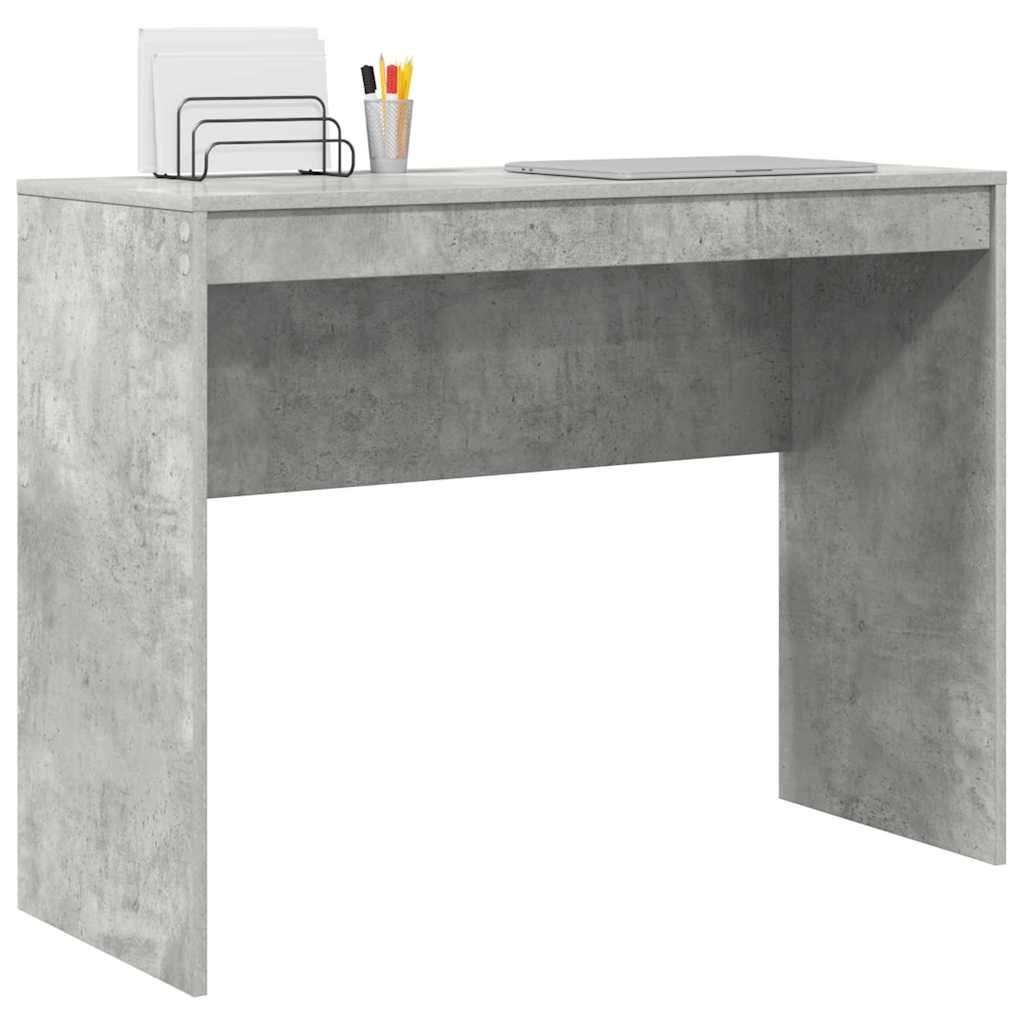 vidaXL Schreibtisch Schreibtisch Betongrau 100 x günstig online kaufen