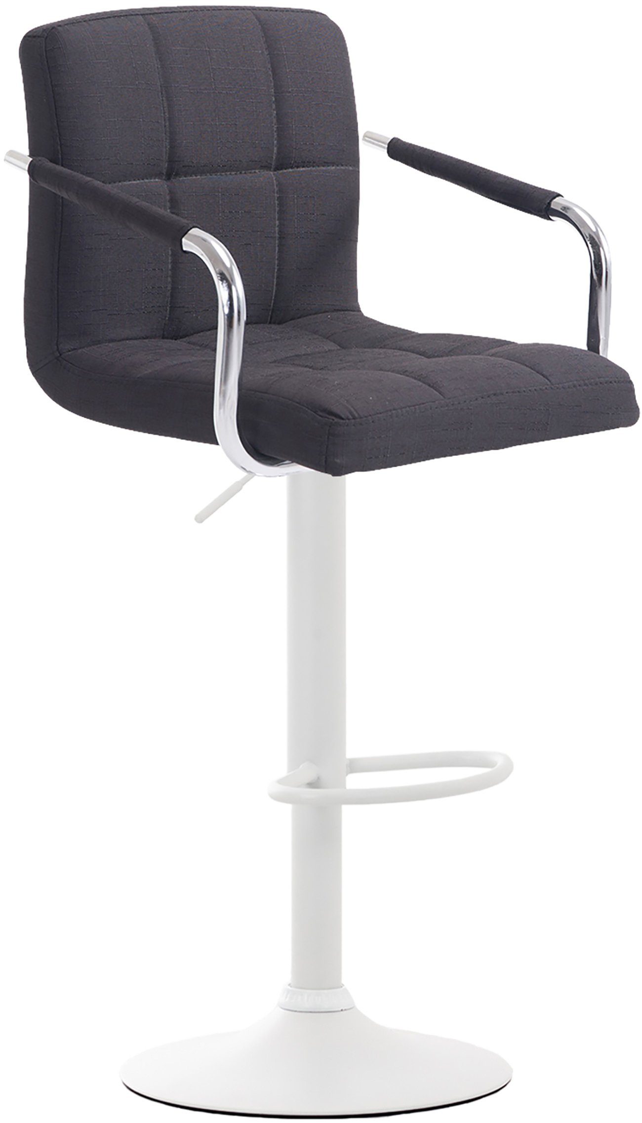 Barhocker Barhocker Lucy V2 Stoff weiß