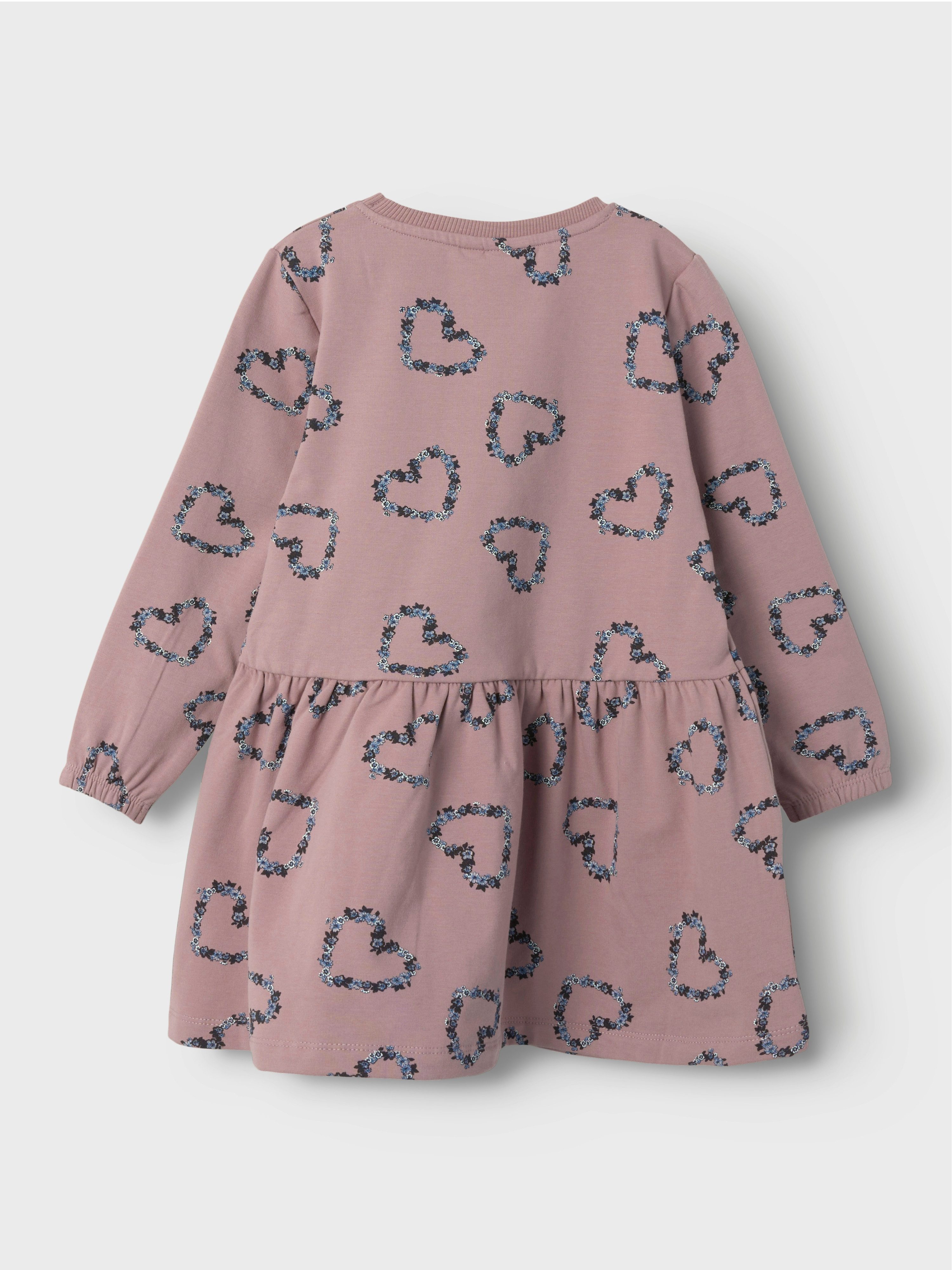 Name It Minikleid NMFOLUKRIA LS SWEAT DRESS BRU