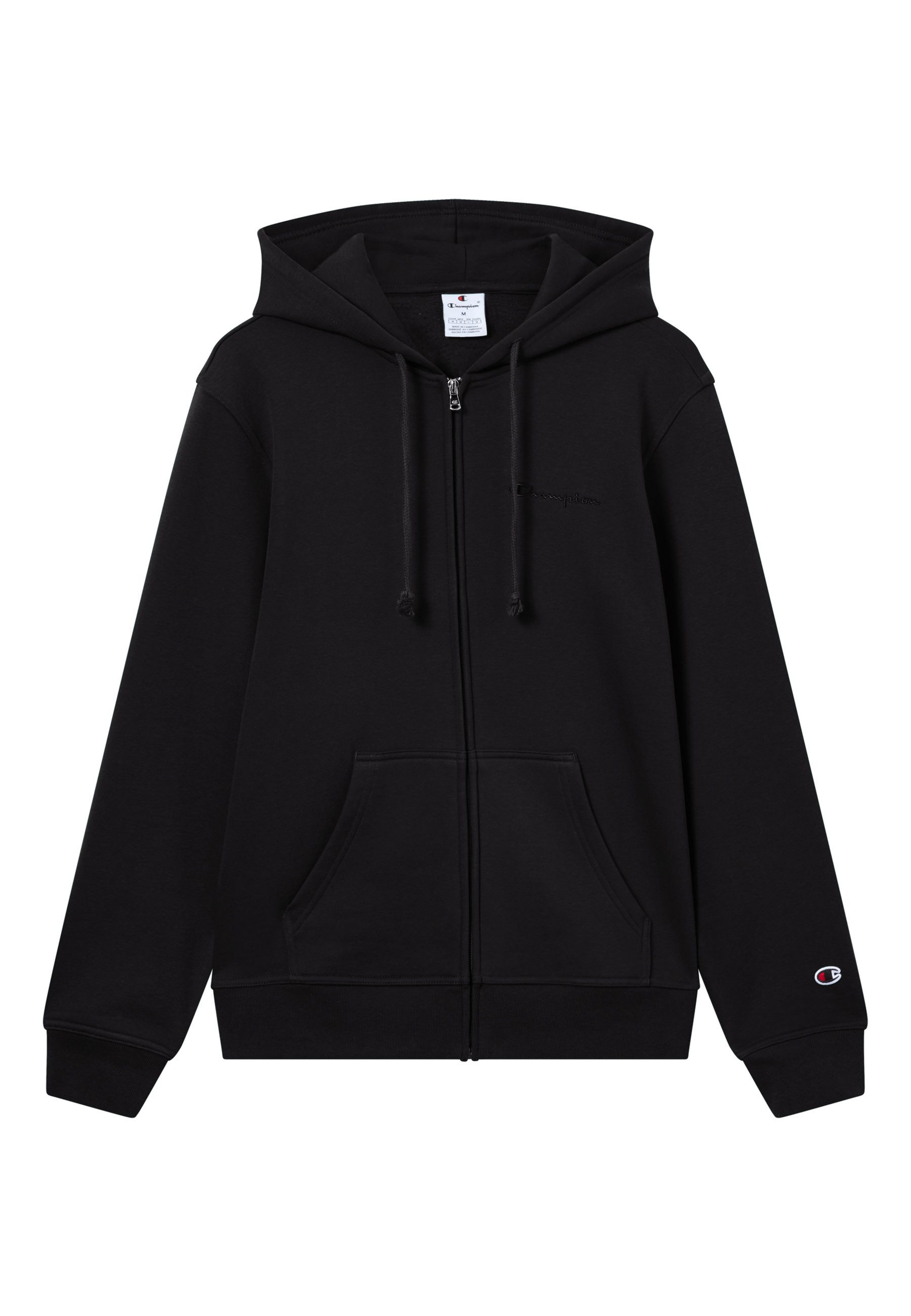 Champion Kapuzensweatjacke aus Baumwolle und Polyester, erhältlich in den Größen S bis XXL