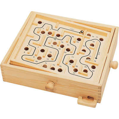 Natural Games Spielesammlung, »Holz Labyrinth 30 x 25,5 cm«