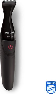 Philips Haarschneider Multigroom Series, Elektrischer Bartschneider und Rasierer zum Trimmen Stylen Rasieren, Präzisionstrimmer mit DualCut Technologie
