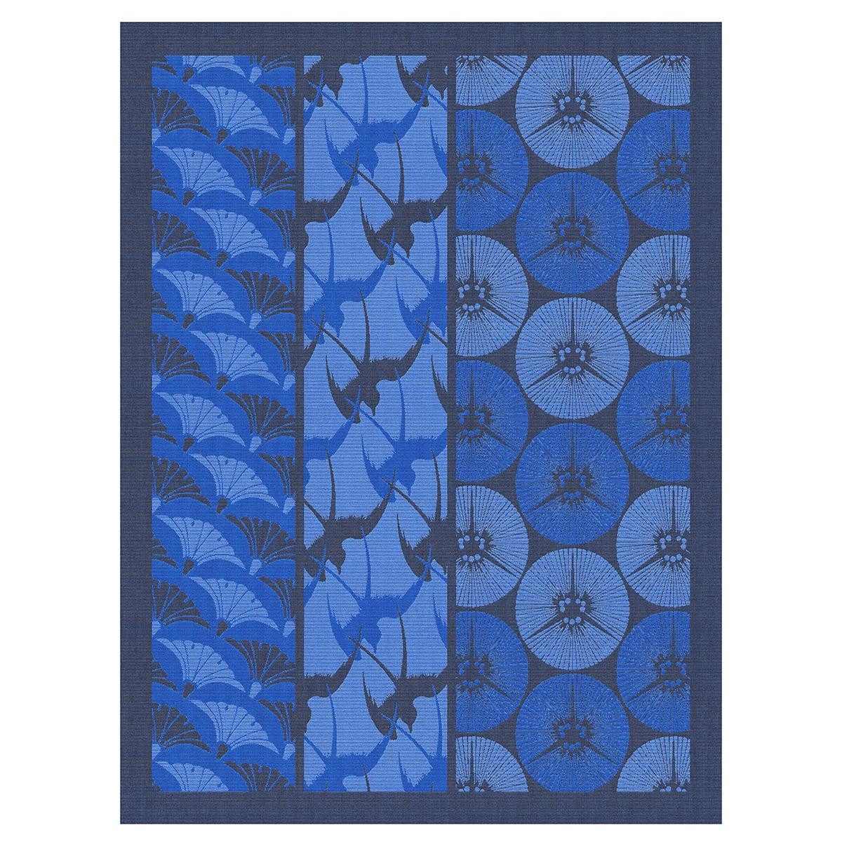 Le Jacquard Francais Geschirrtuch Geschirrtuch Yukata Indigo 57x74 cm, (1-tlg., 1 x Geschirrtuch), gewebt