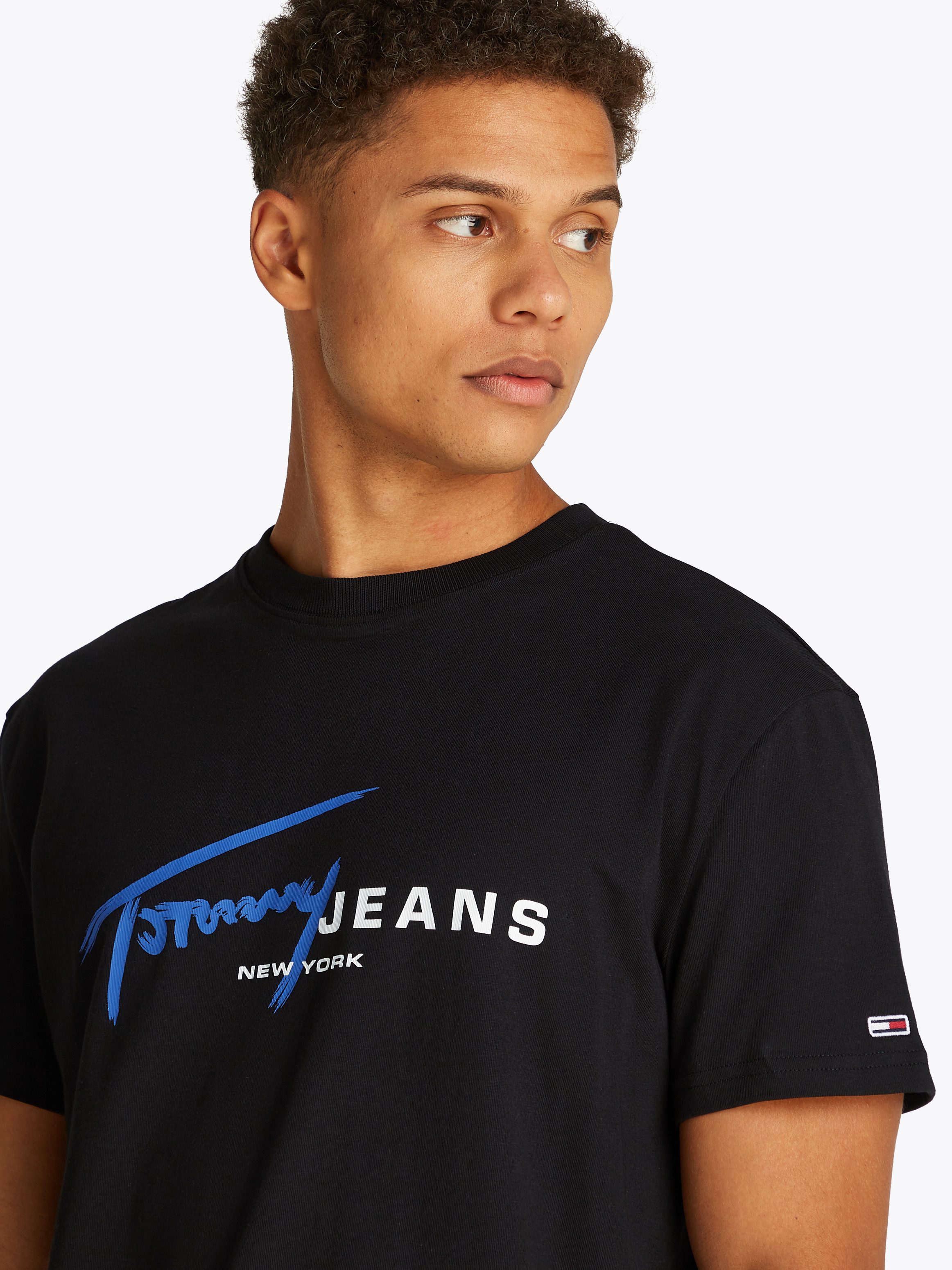 Tommy Jeans Kurzarmshirt TJM REG SIGNTR günstig online kaufen