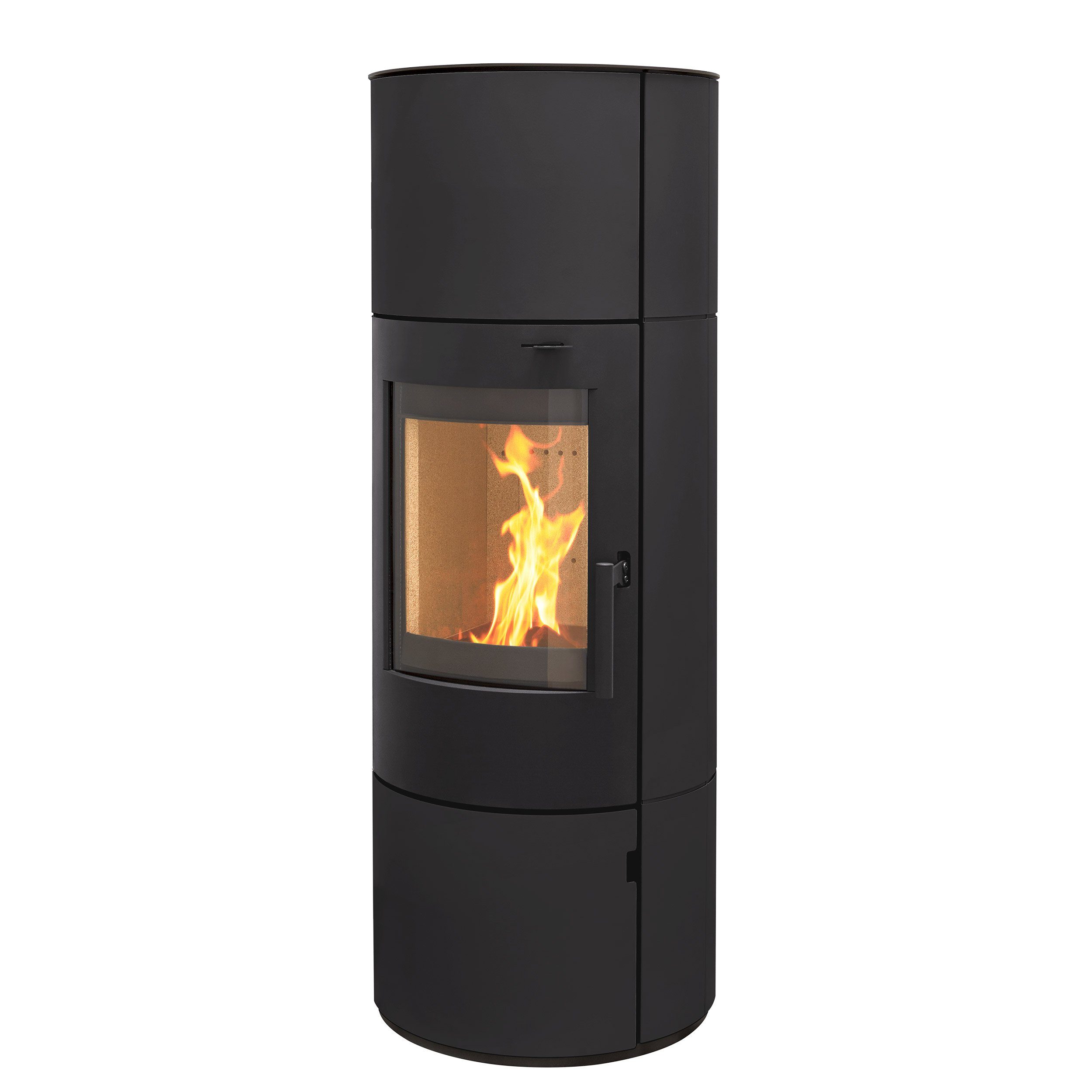 Thermia München XL Stahl schwarz, 7 kW, Dauerbrand