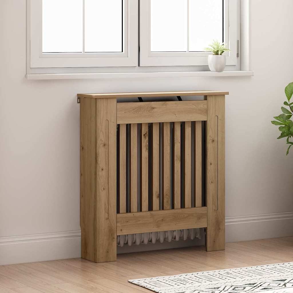 vidaXL Heizungsverkleidung 78 x 19 x 81,5 cm Heizkörperabdeckung Artisan-Eiche 78x19x81,5 cm