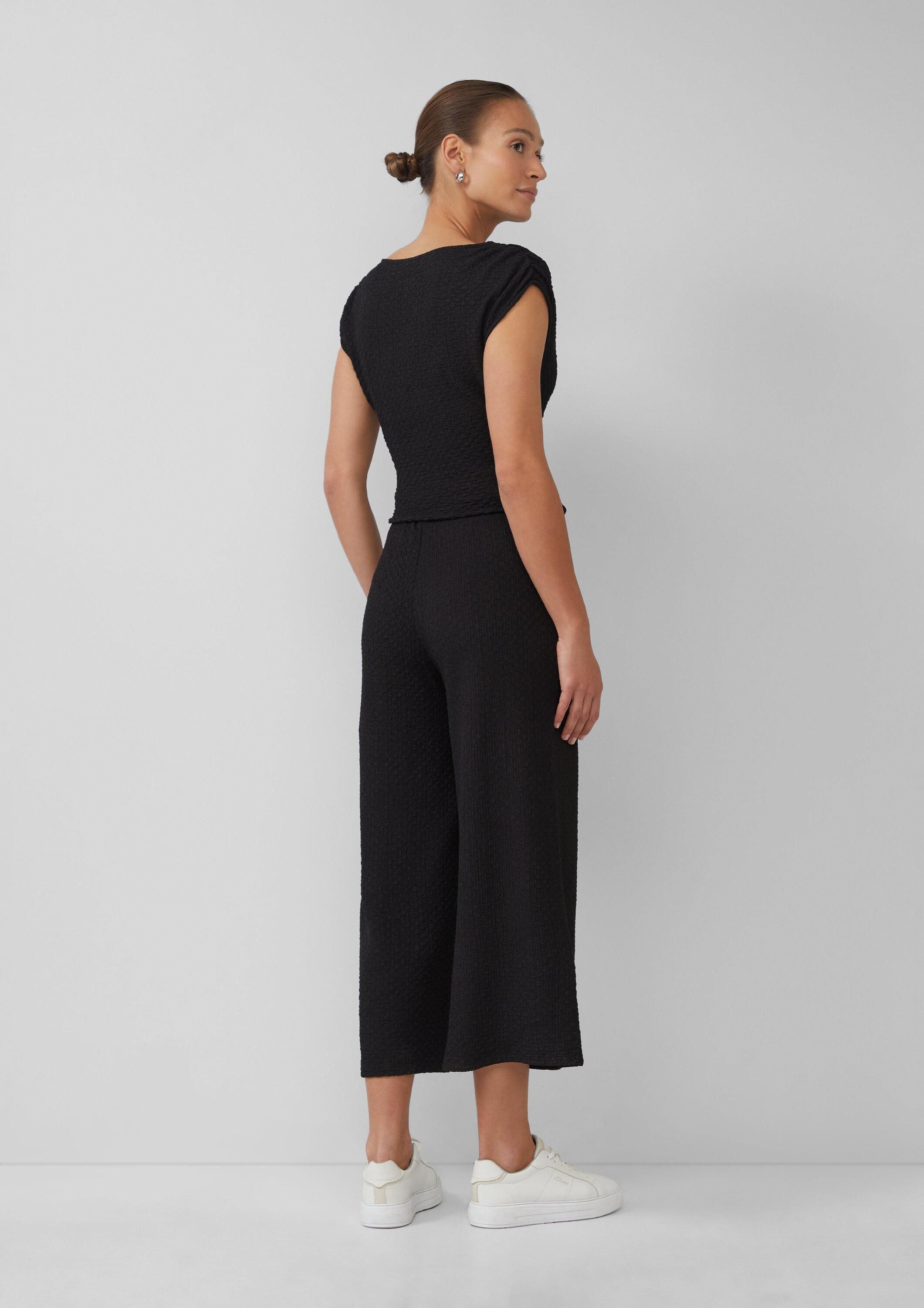s.Oliver Culotte Hose Strukturierte Culotte