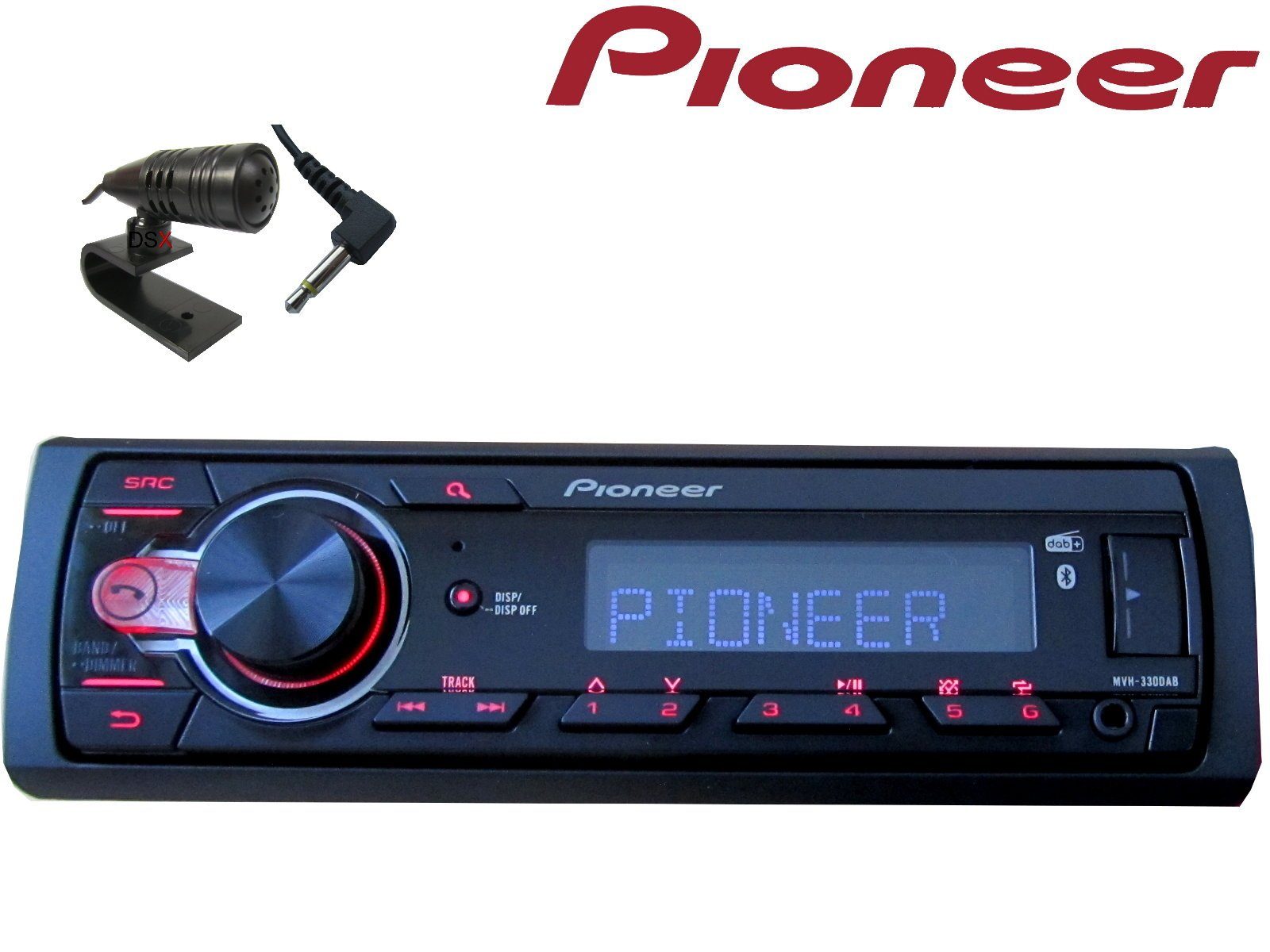 für + USB R52 Mini DAB Bluetooth 50,00 W) DSX (DAB), (Digitalradio BMW R53 R50 DAB+ Antenne PIONEER Autoradio