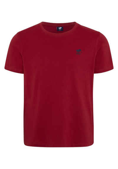 Polo Sylt T-Shirt mit gesticktem Logo-Symbol (1, 1-tlg)