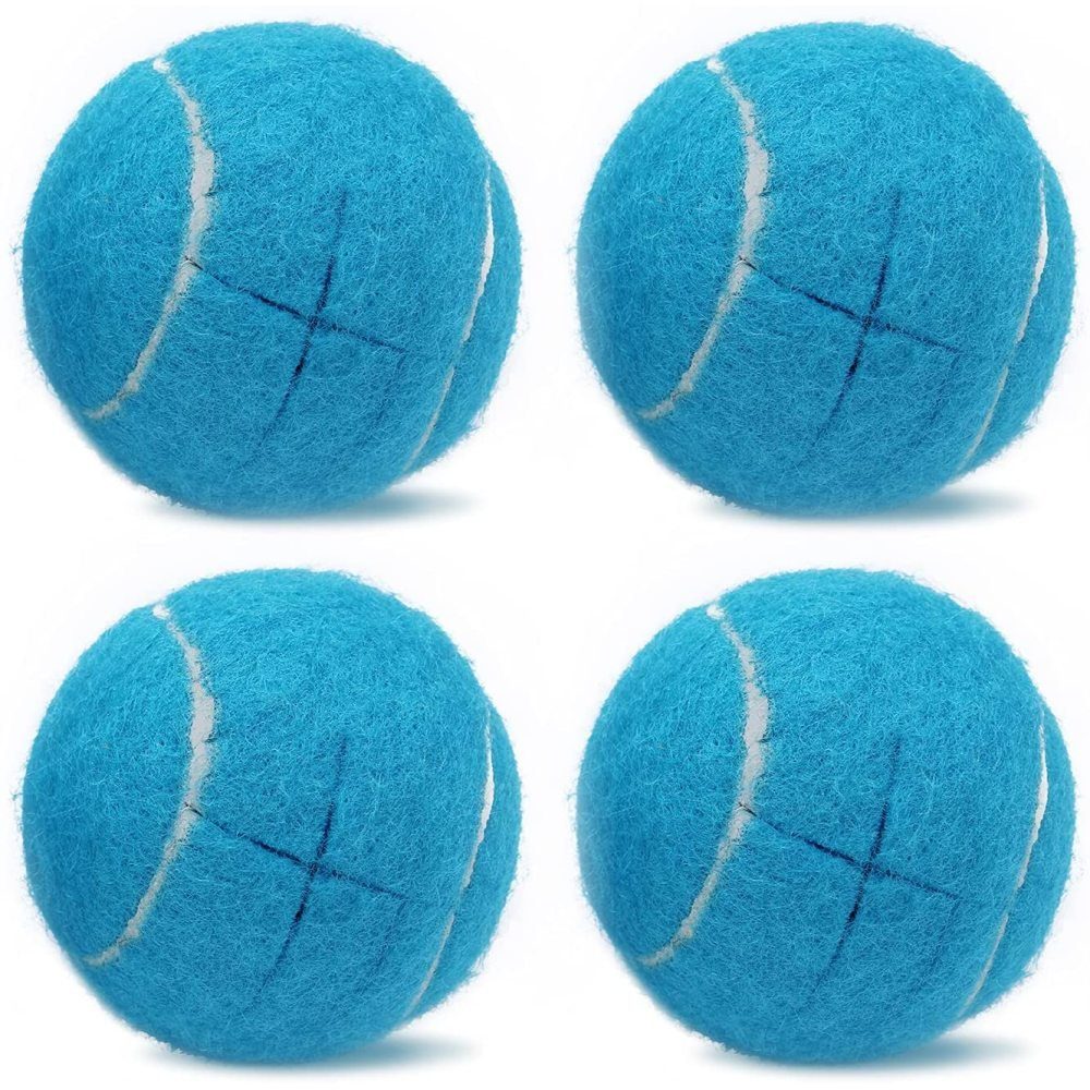 Sport Bälle GelldG Tennisball 4 Stück Stuhlbeinkappen Stuhlbeinschoner Schutzkappen für Stuhlbeine Tennis Stuhlfußkappen