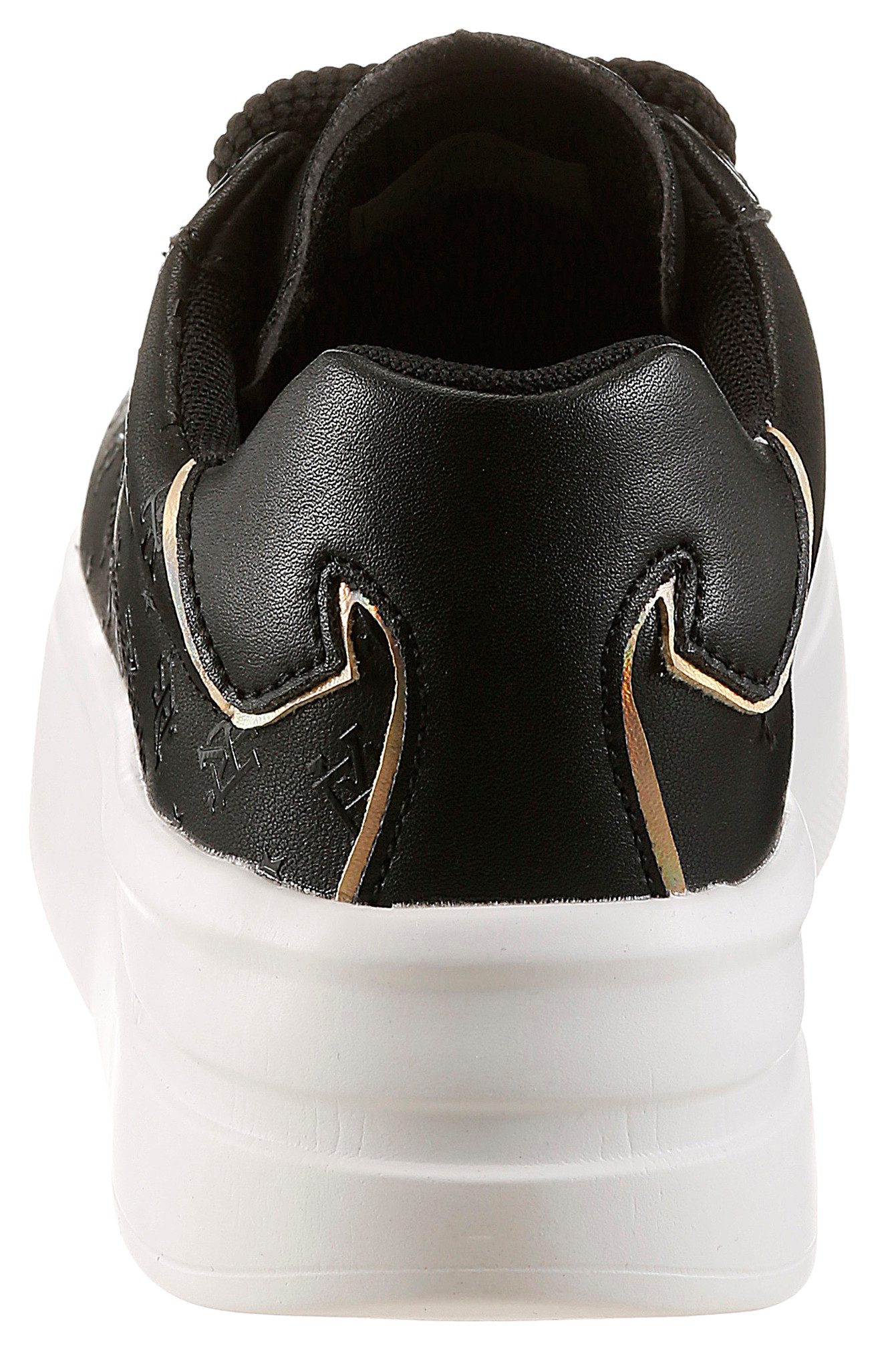 Replay Plateausneaker Halbschuh, Freizeitsneaker, Schnürschuh mit Monogramm-Prägungen