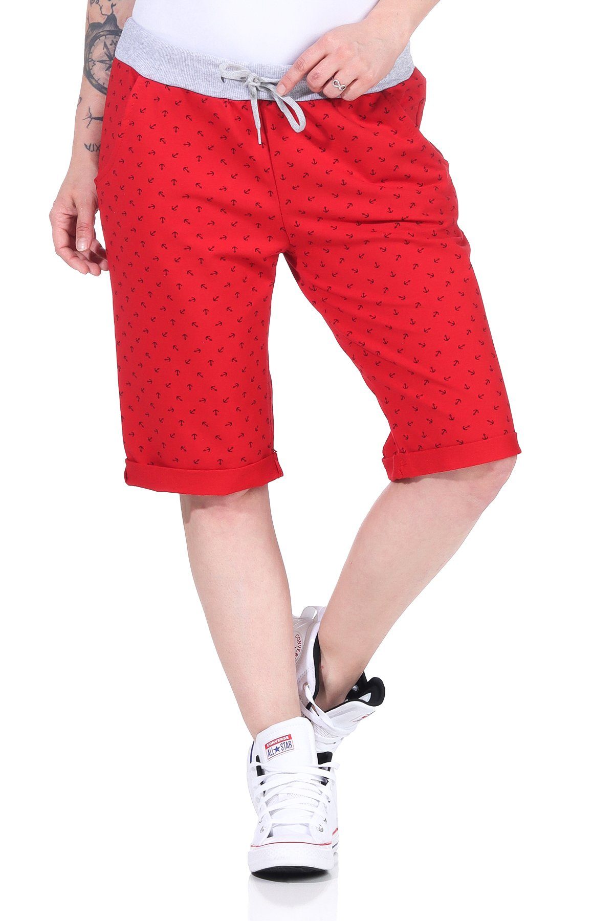 CLEO STYLE Bermudas 1818 Sweatpants Freizeit günstig online kaufen