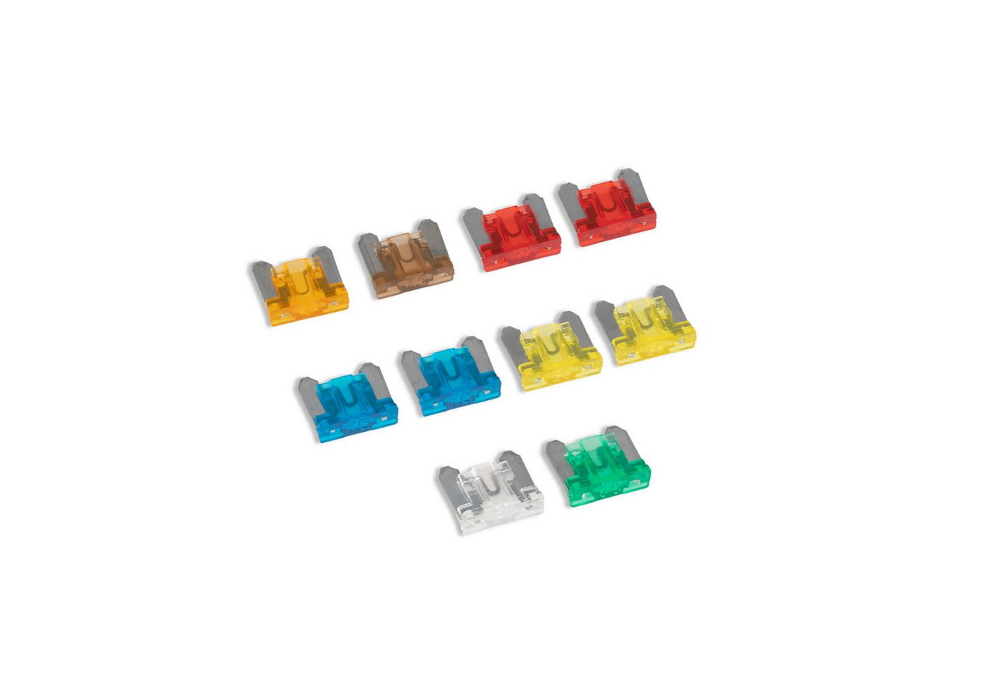 Thumbnail - alca Sicherheitsrelais Mini Flach Sicherungen (low profile) 5 - 30 A, 10 St. Blister Set, (Set, 10-St)