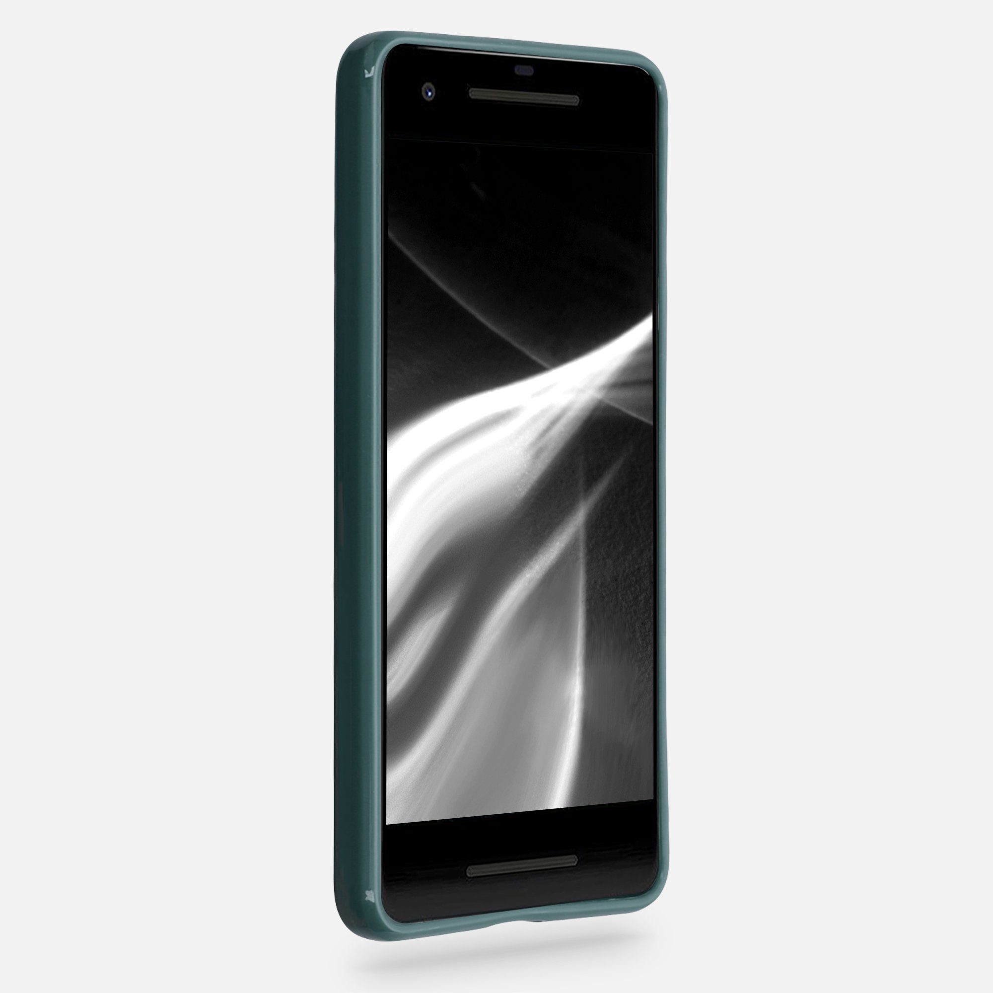 kwmobile Handyhülle Hülle für Google Pixel 2, Hülle Silikon - Soft Handyhülle - Handy Case Cover